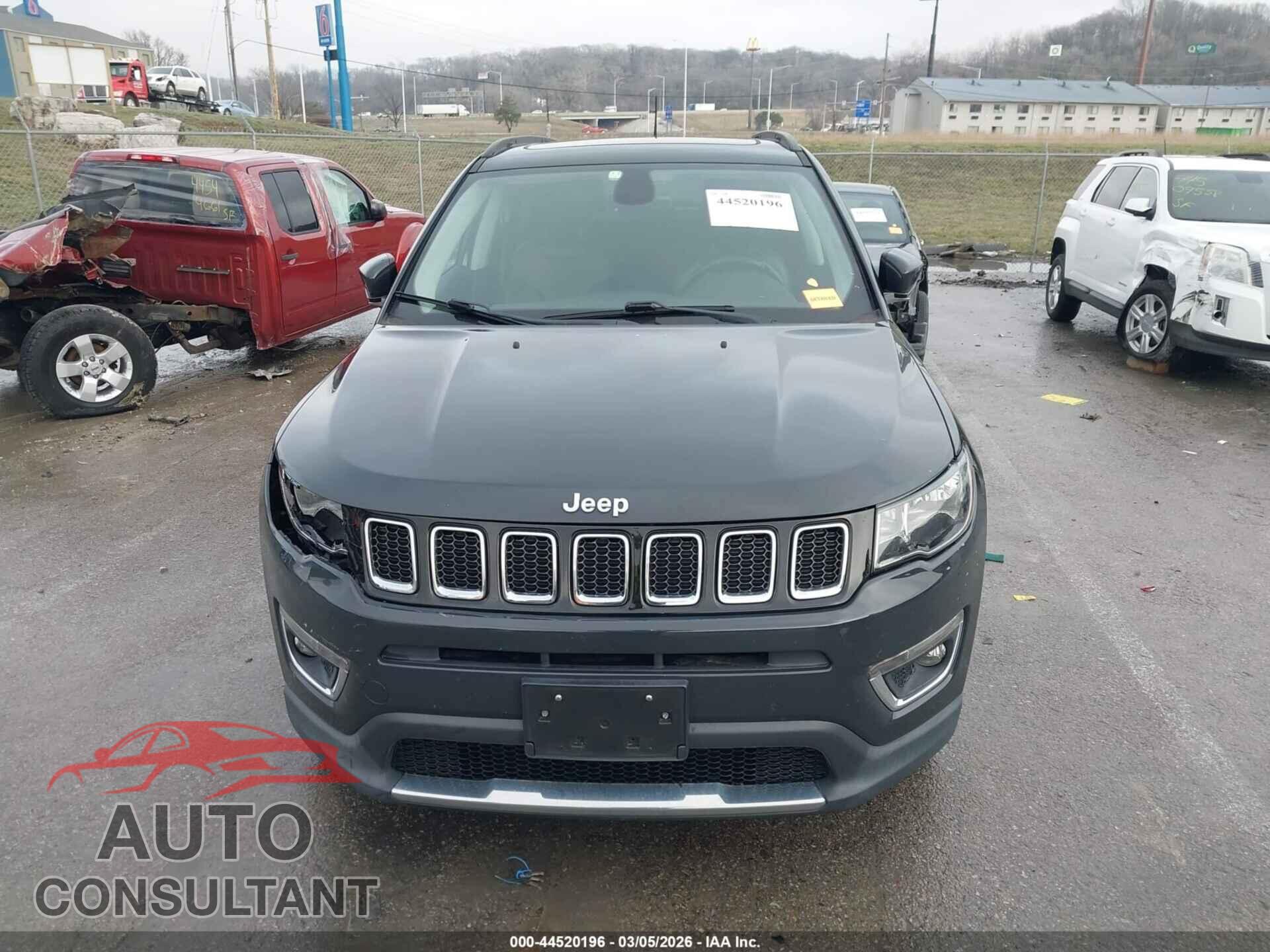 JEEP NEW COMPASS 2017 - 3C4NJDCB6HT666625