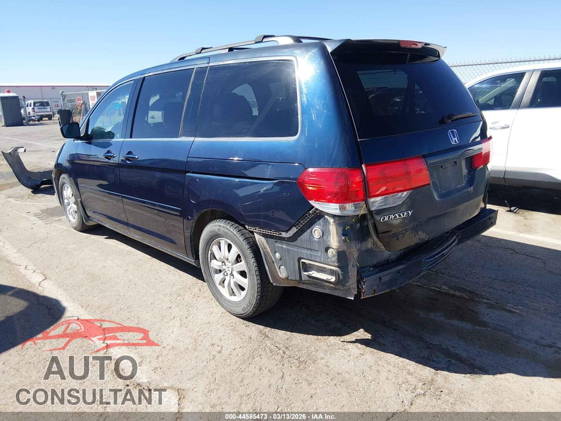 HONDA ODYSSEY 2010 - 5FNRL3H47AB106830