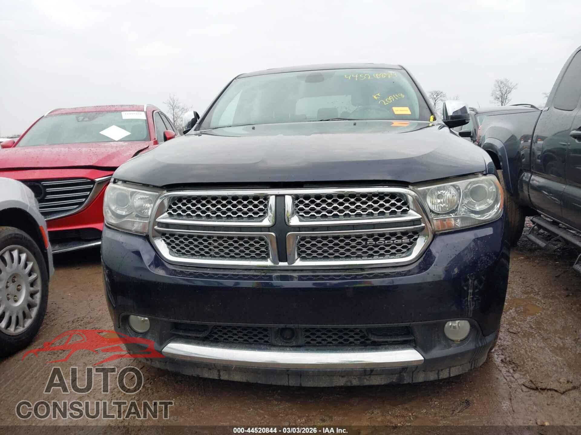 DODGE DURANGO 2011 - 1D4SE5GT4BC695529