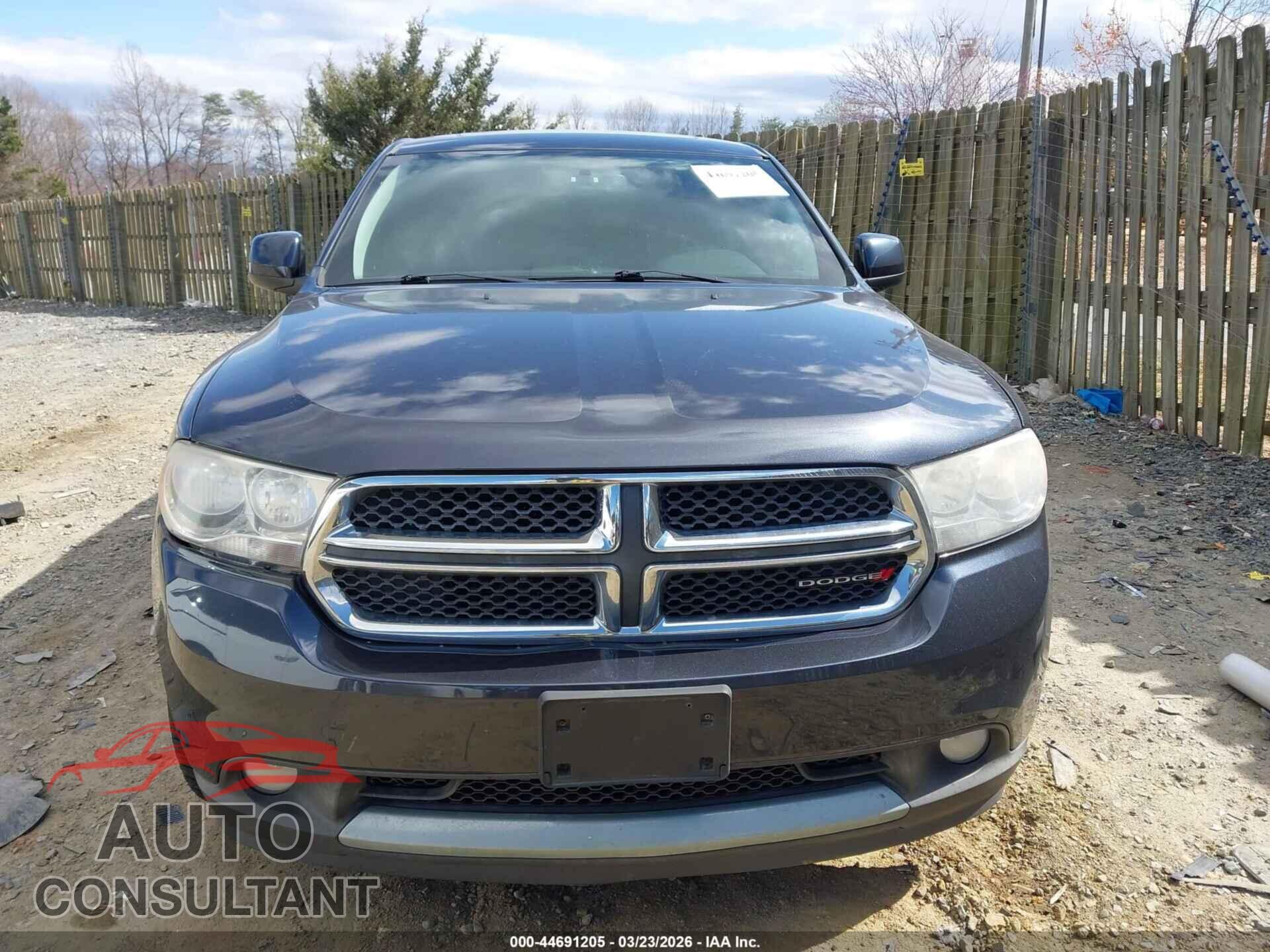 DODGE DURANGO 2013 - 1C4RDJAG3DC662284
