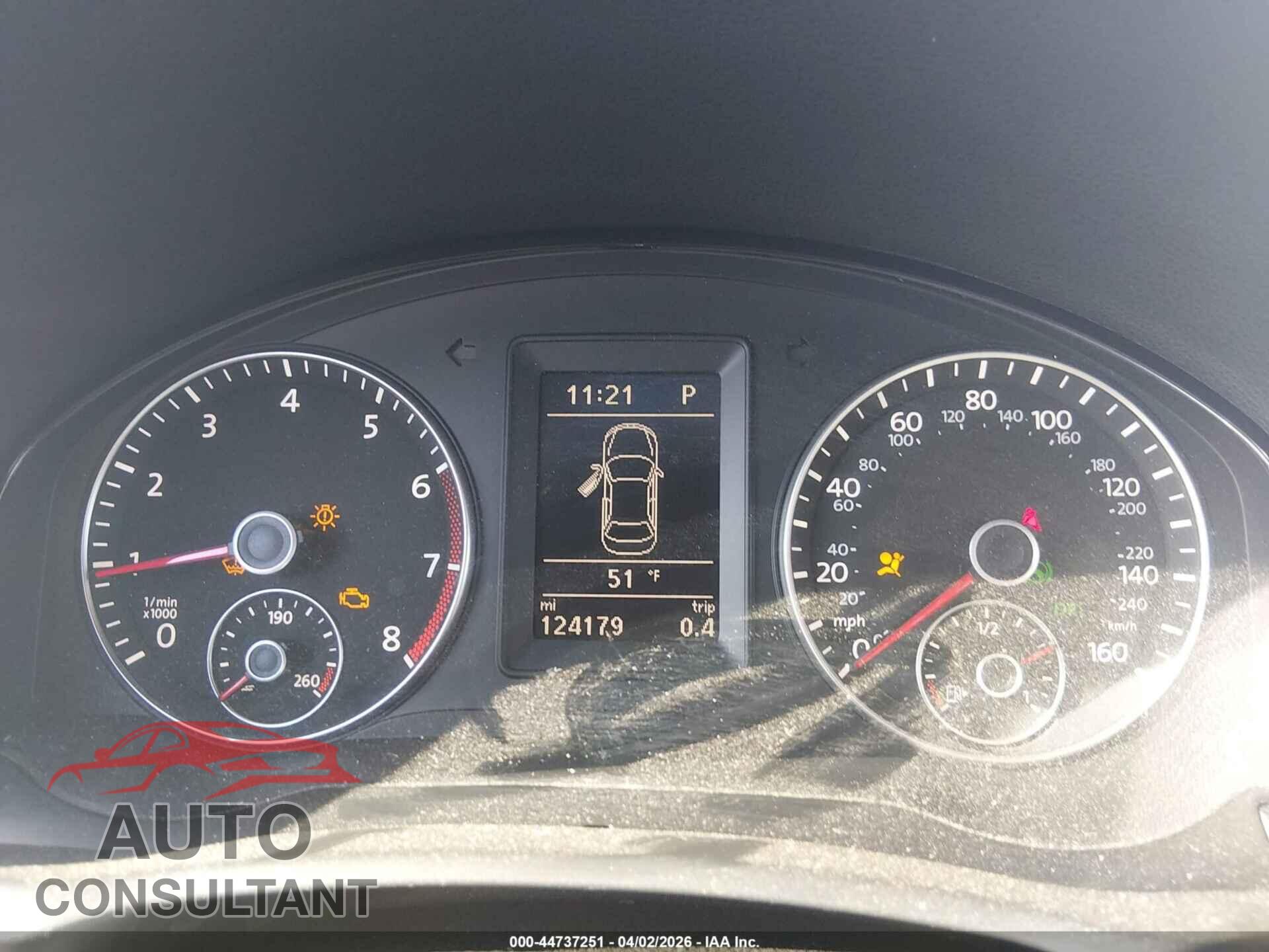 VOLKSWAGEN EOS 2014 - WVWBW8AH2EV005107