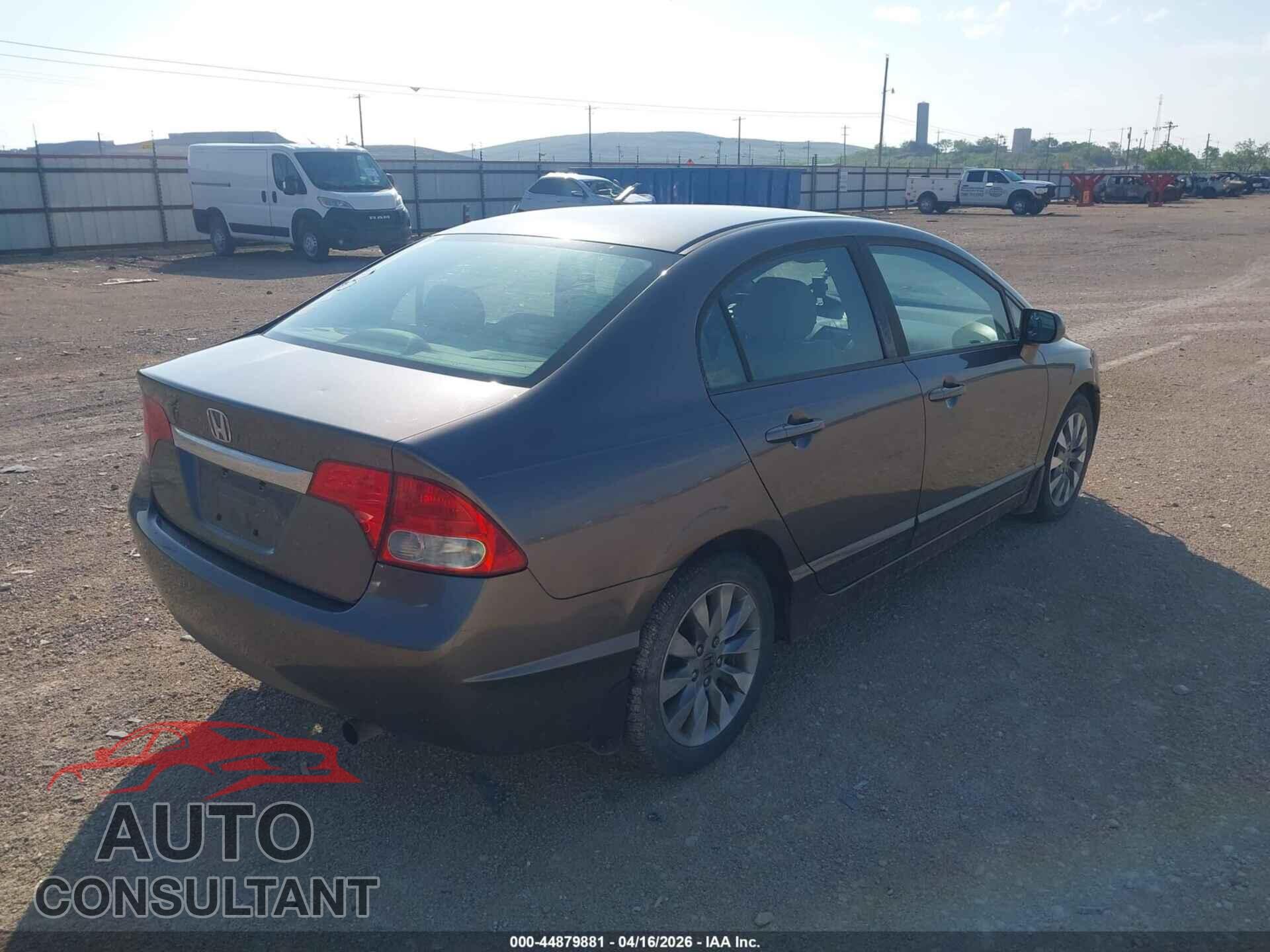 HONDA CIVIC 2010 - 19XFA1F9XAE009607