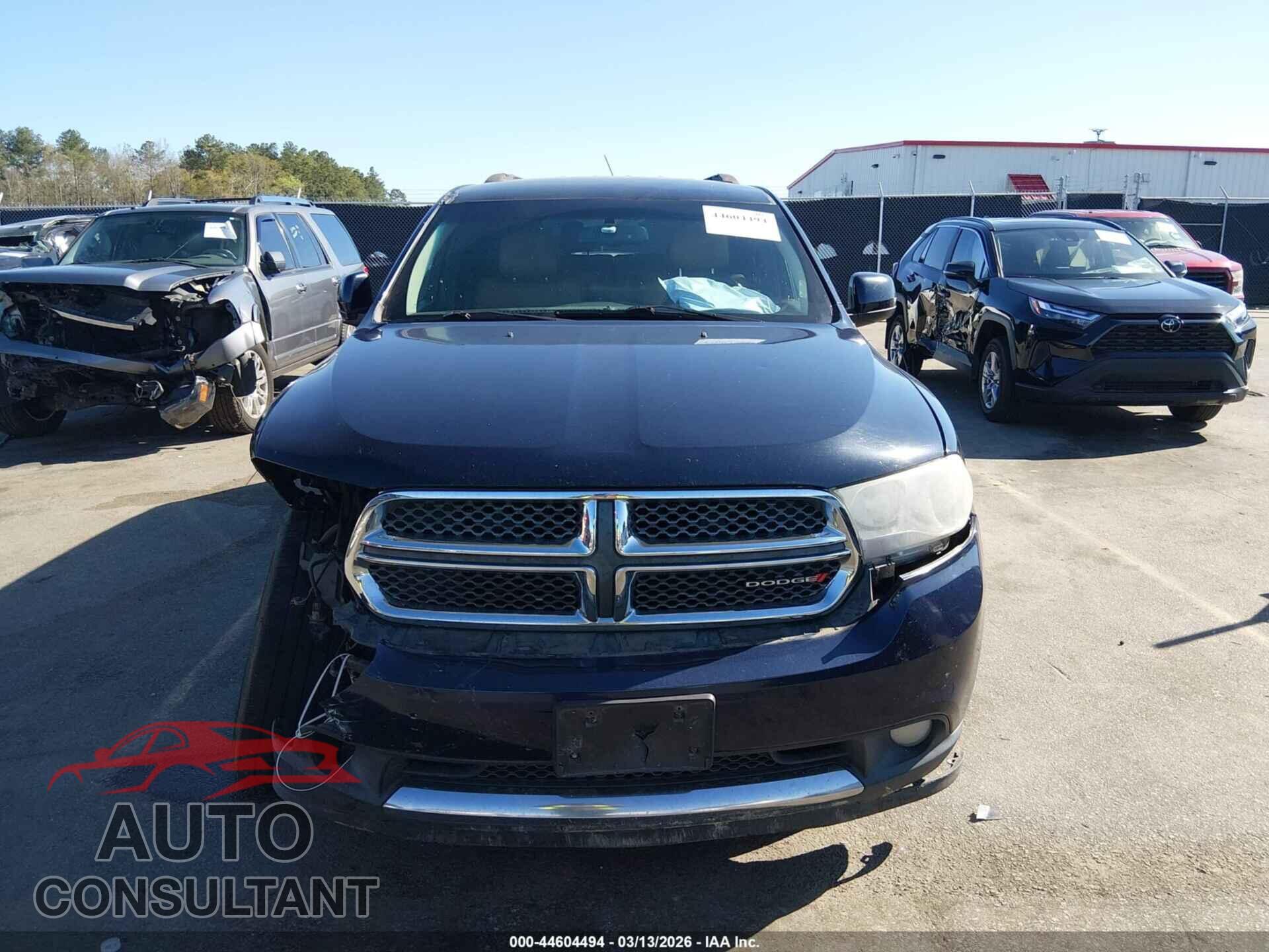 DODGE DURANGO 2013 - 1C4RDHAG1DC558921