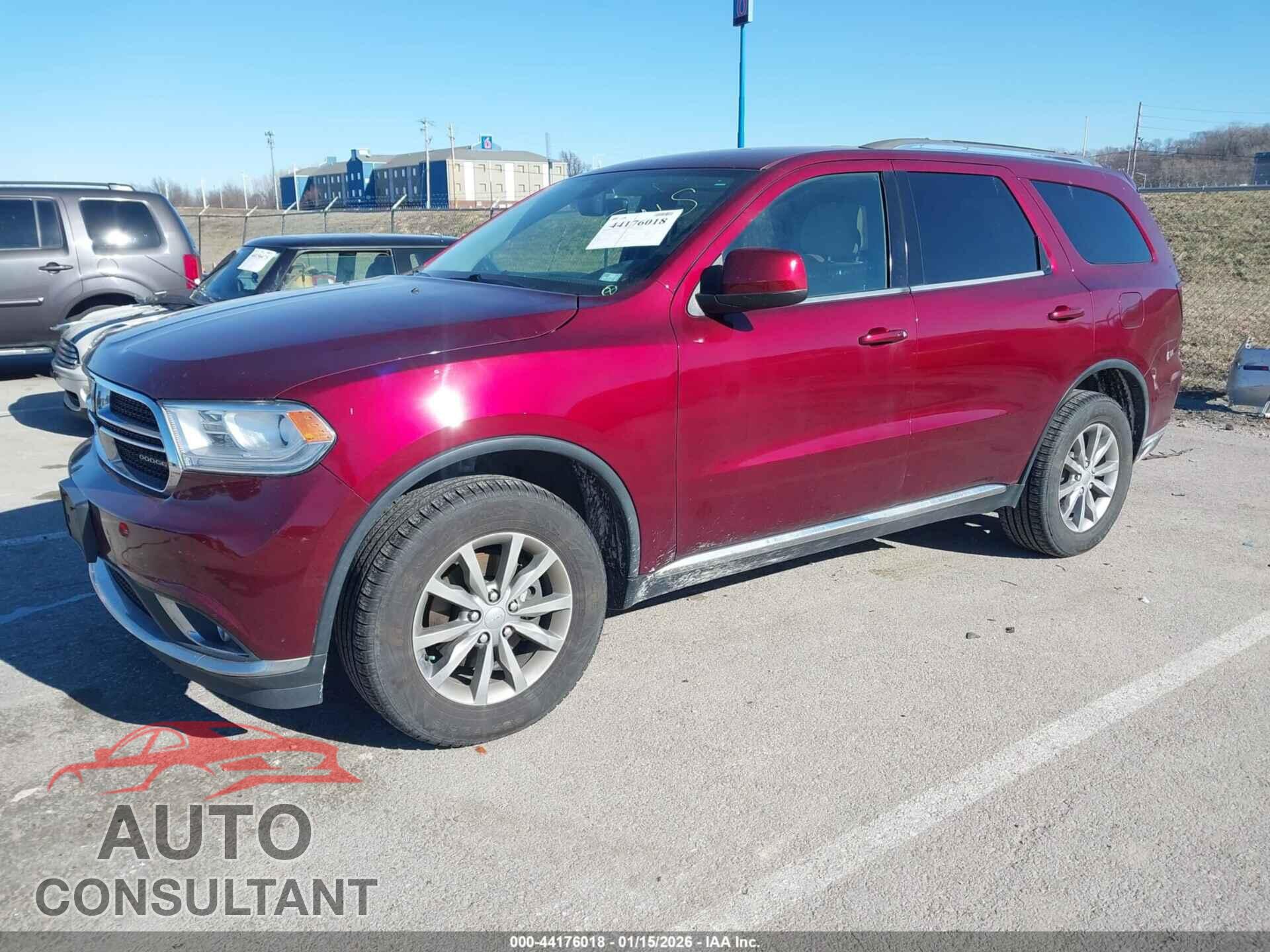 DODGE DURANGO 2017 - 1C4RDJAG2HC839798
