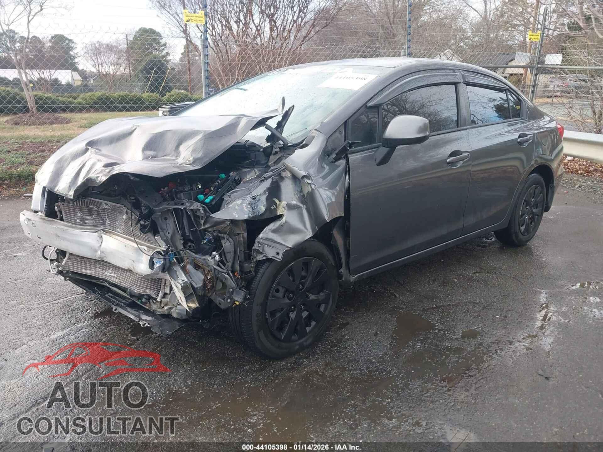 HONDA CIVIC 2012 - 2HGFB2F57CH515193