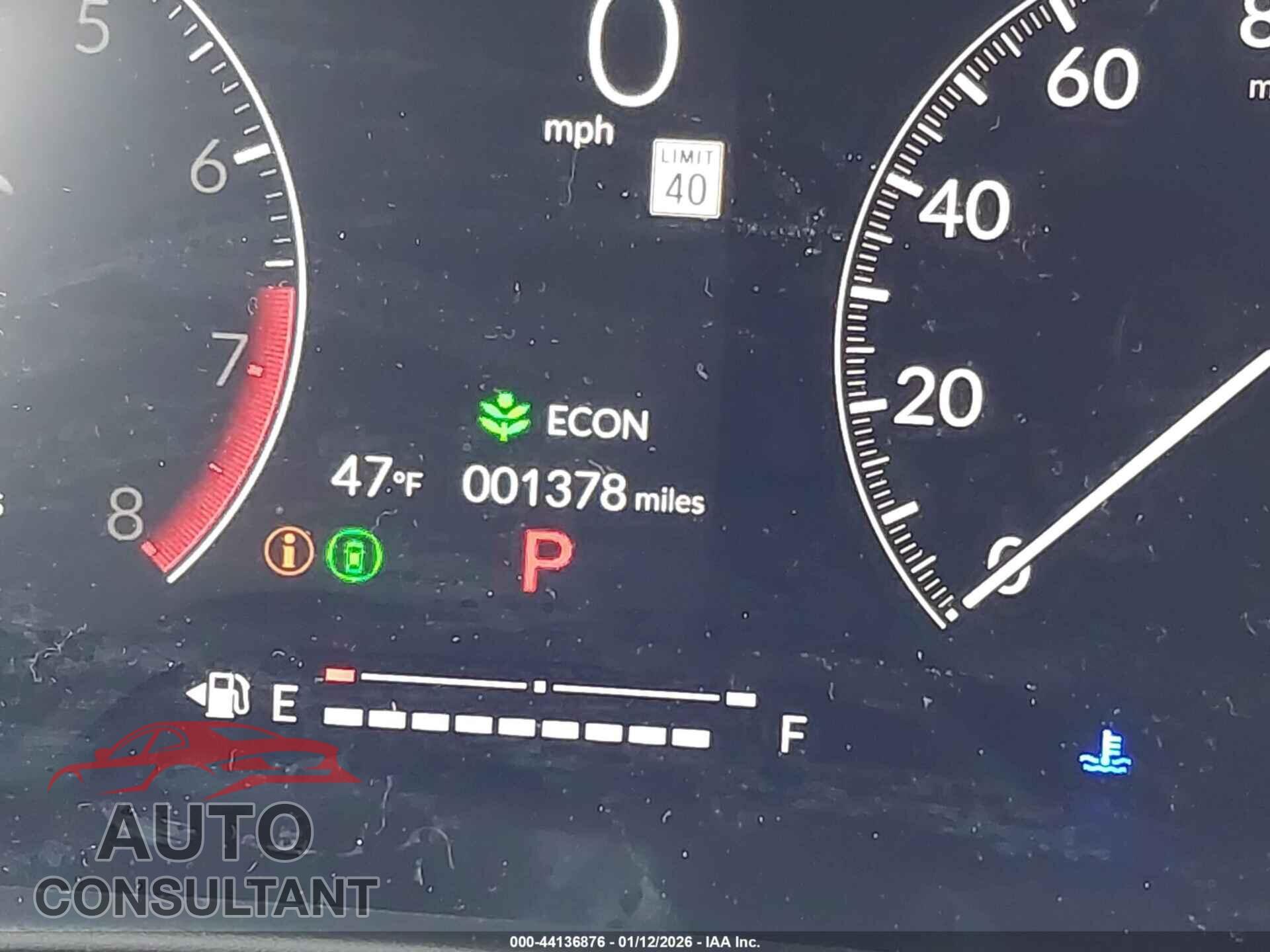 HONDA CIVIC 2026 - 2HGFE2F53TH537893