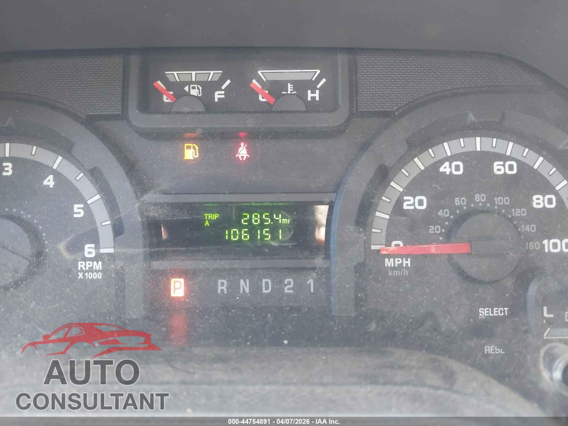 FORD E-250 2013 - 1FTNS2EW0DDA07943