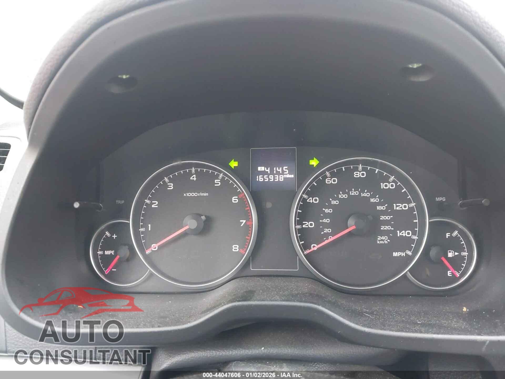 SUBARU OUTBACK 2014 - 4S4BRBDC8E3272666