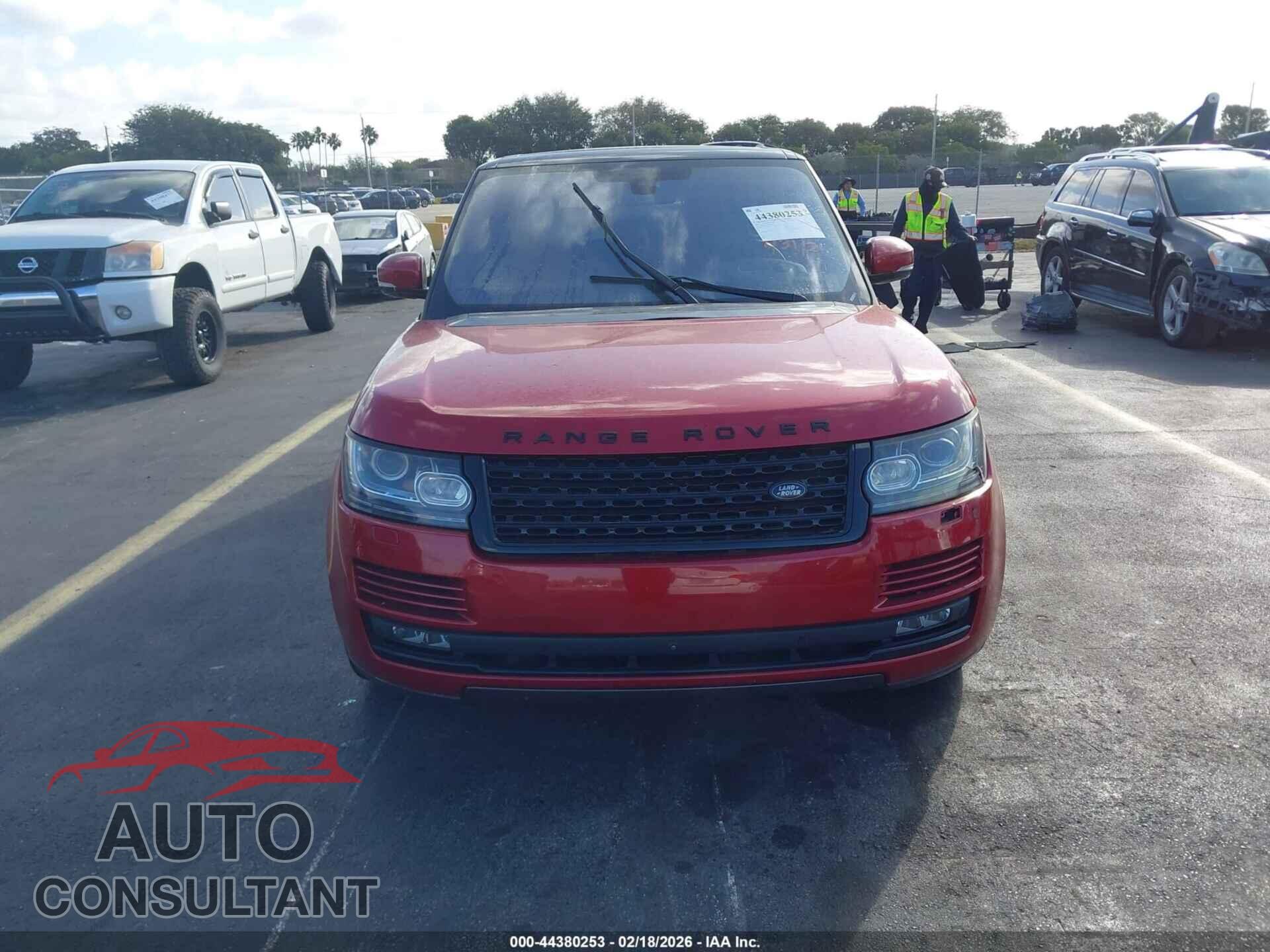 LAND ROVER RANGE ROVER 2016 - SALGS2PF3GA314284
