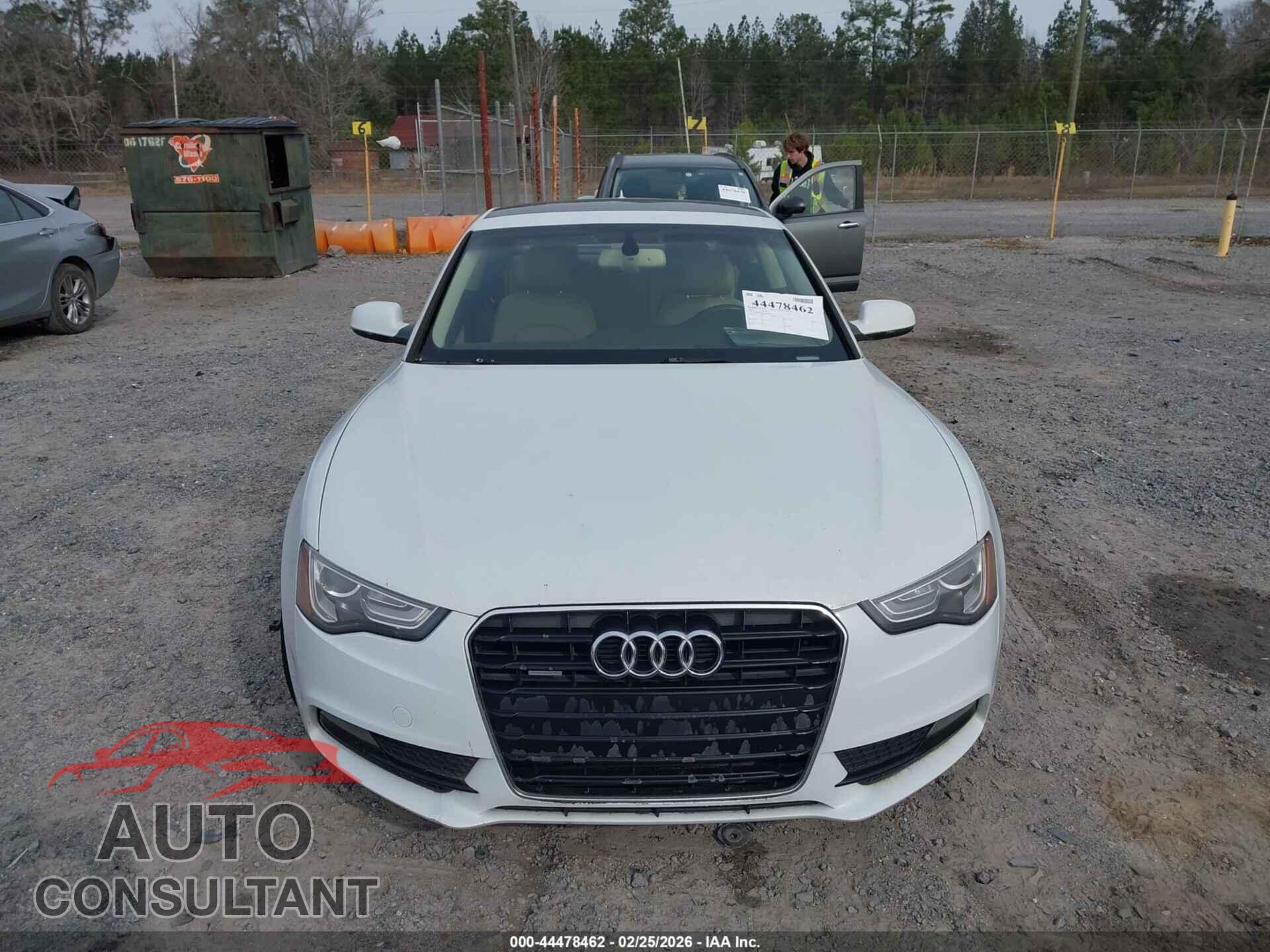 AUDI A5 2014 - WAULFAFR8EA018073