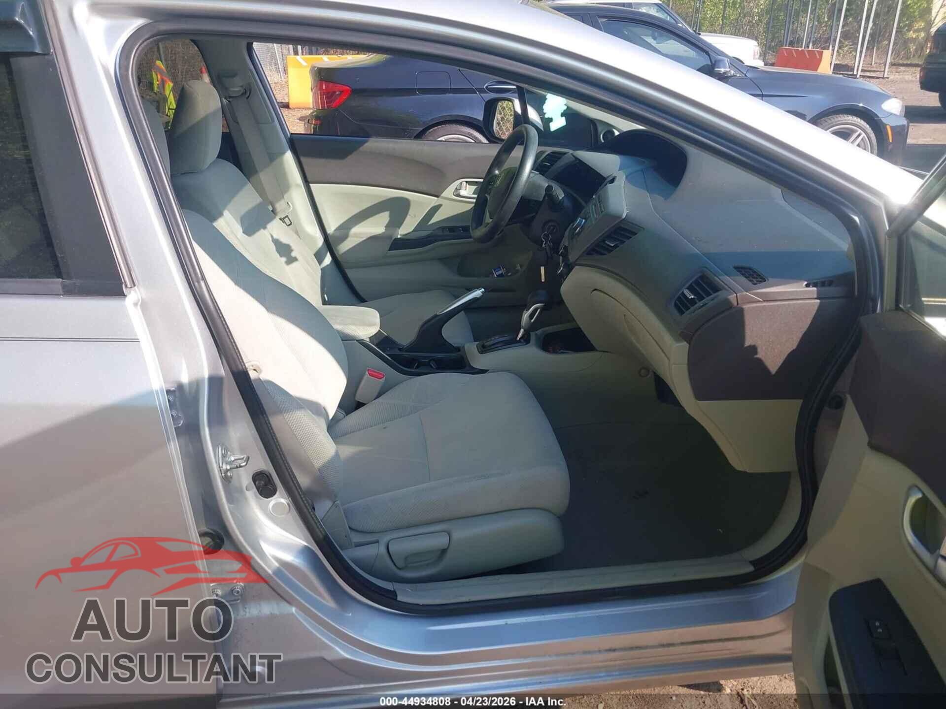 HONDA CIVIC 2012 - 19XFB2F86CE346109