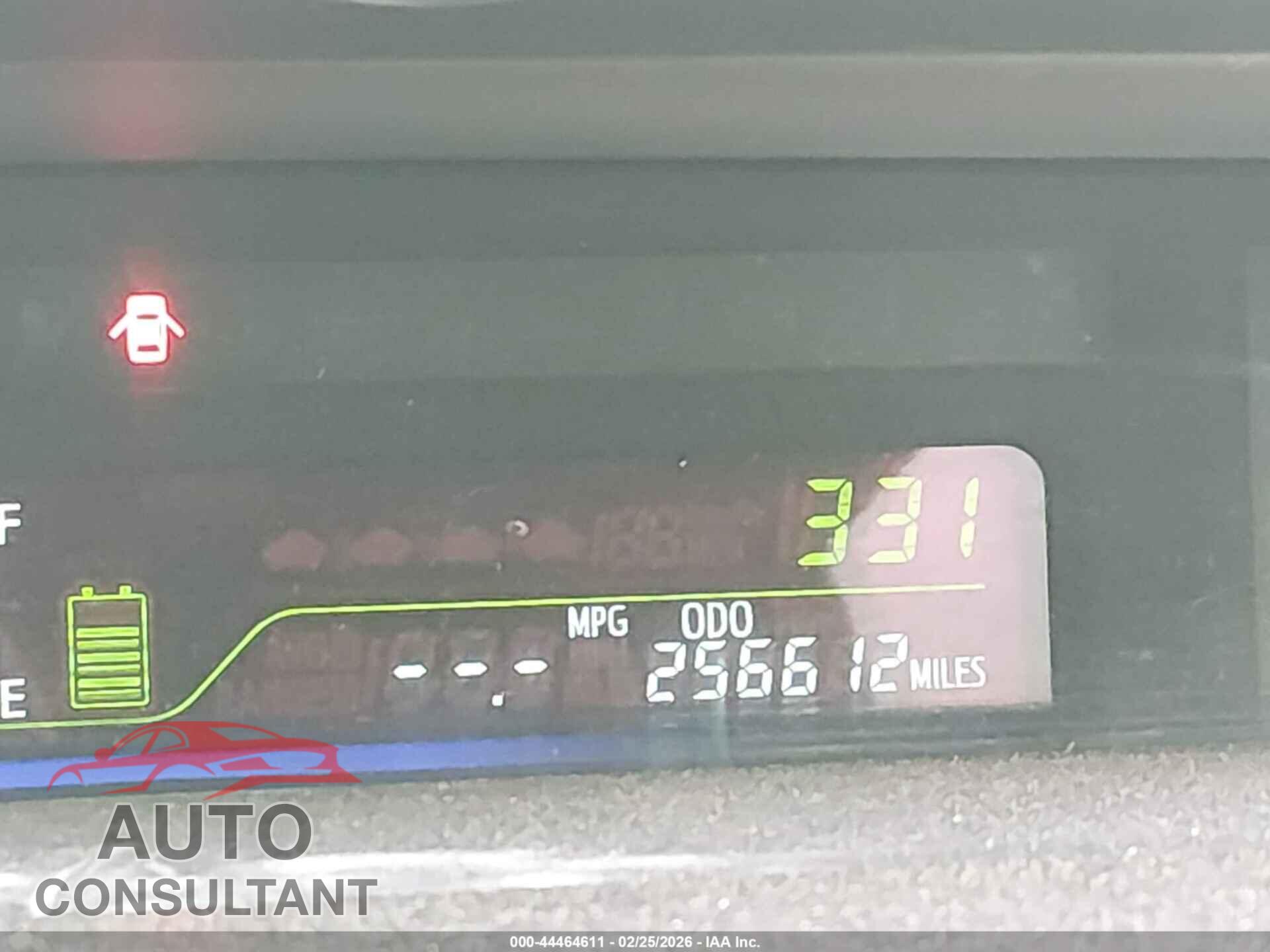 TOYOTA PRIUS V 2012 - JTDZN3EU9C3078236