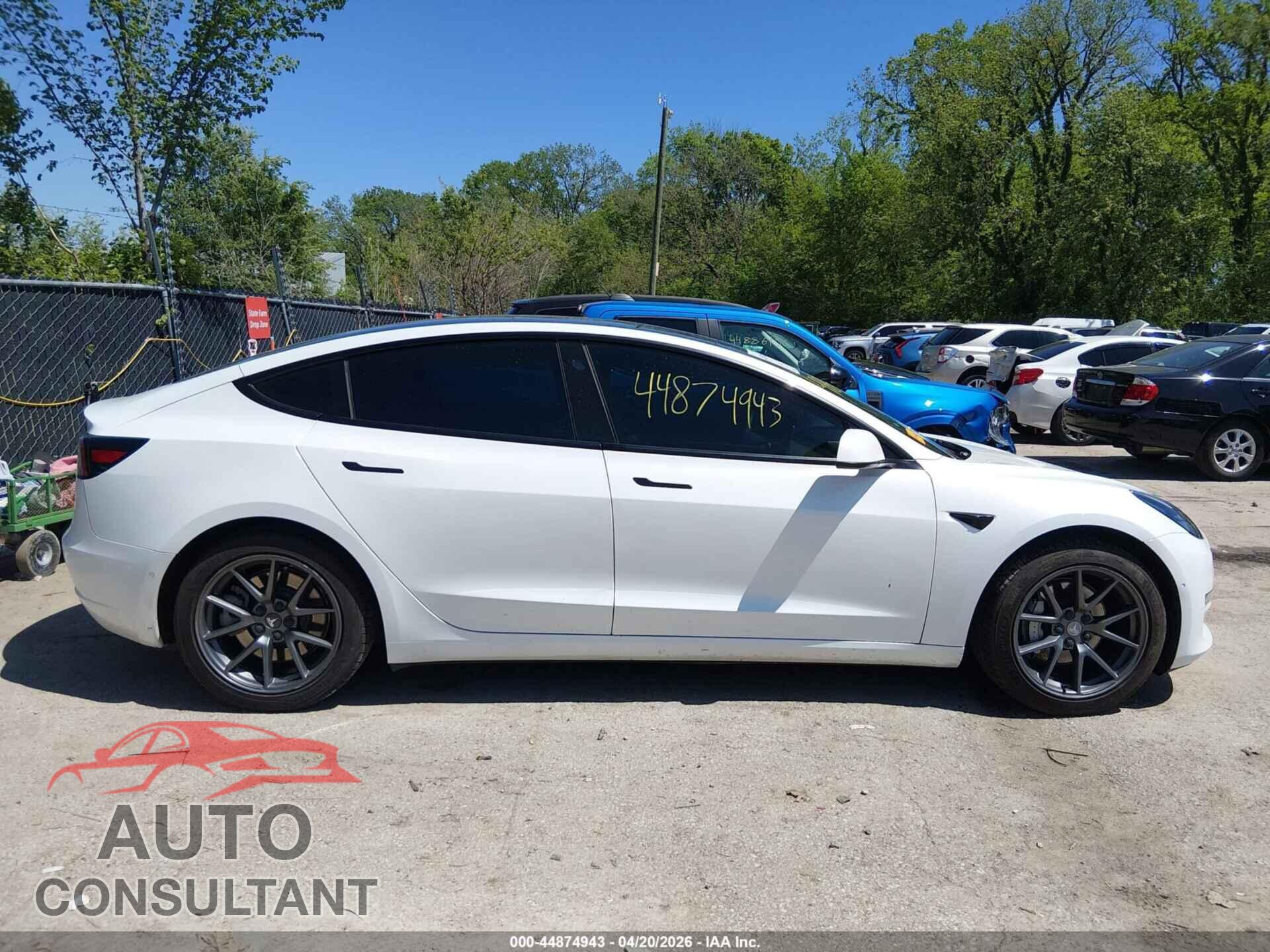 TESLA MODEL 3 2021 - 5YJ3E1EA9MF923493