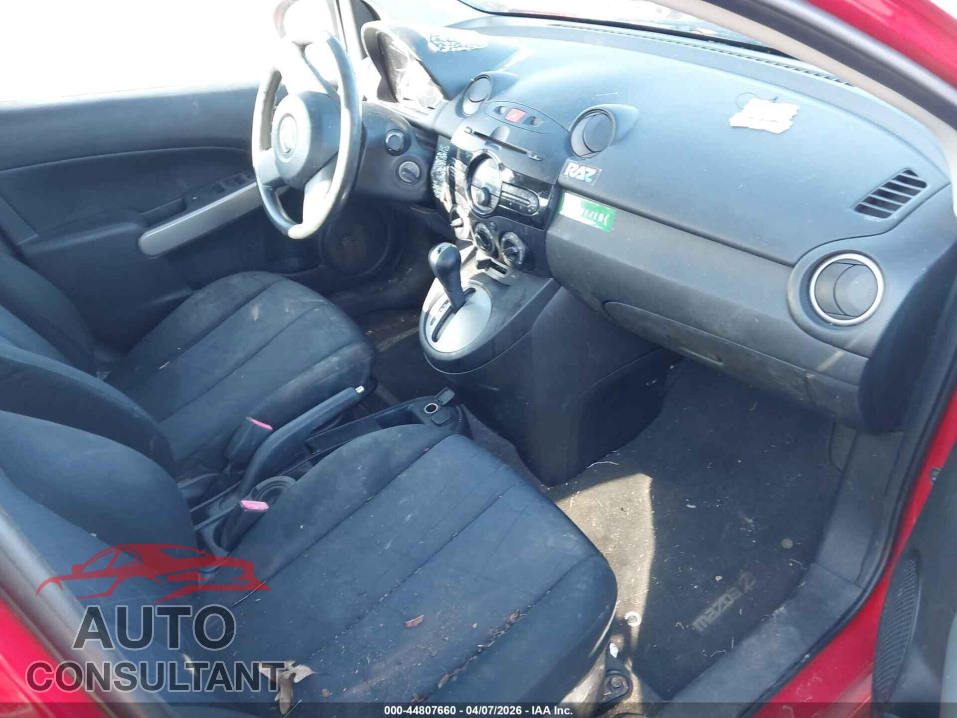 MAZDA MAZDA2 2012 - JM1DE1KZ2C0152127
