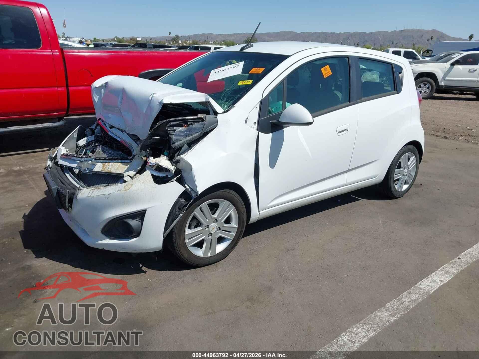 CHEVROLET SPARK 2014 - KL8CD6S9XEC409573