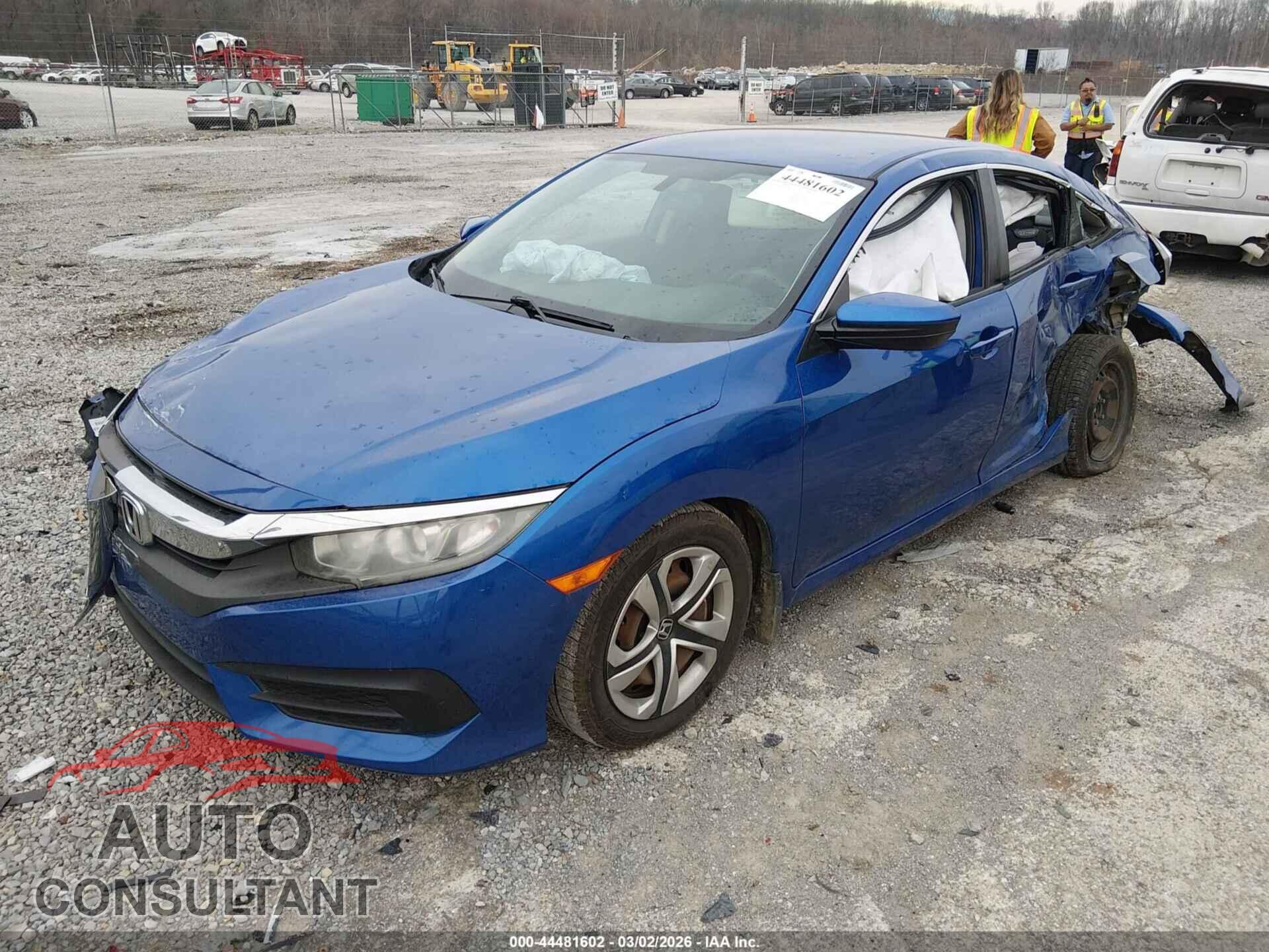 HONDA CIVIC 2018 - 2HGFC2F54JH553829