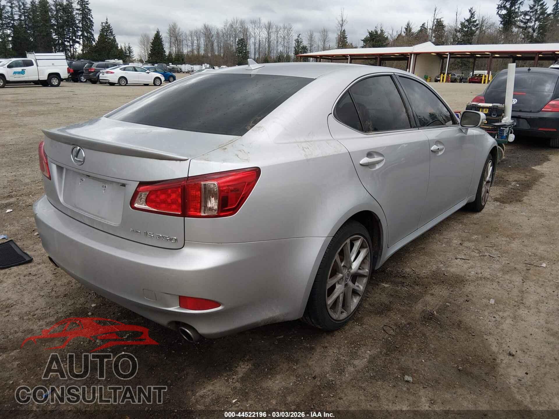 LEXUS IS 250 2011 - JTHCF5C29B5050647