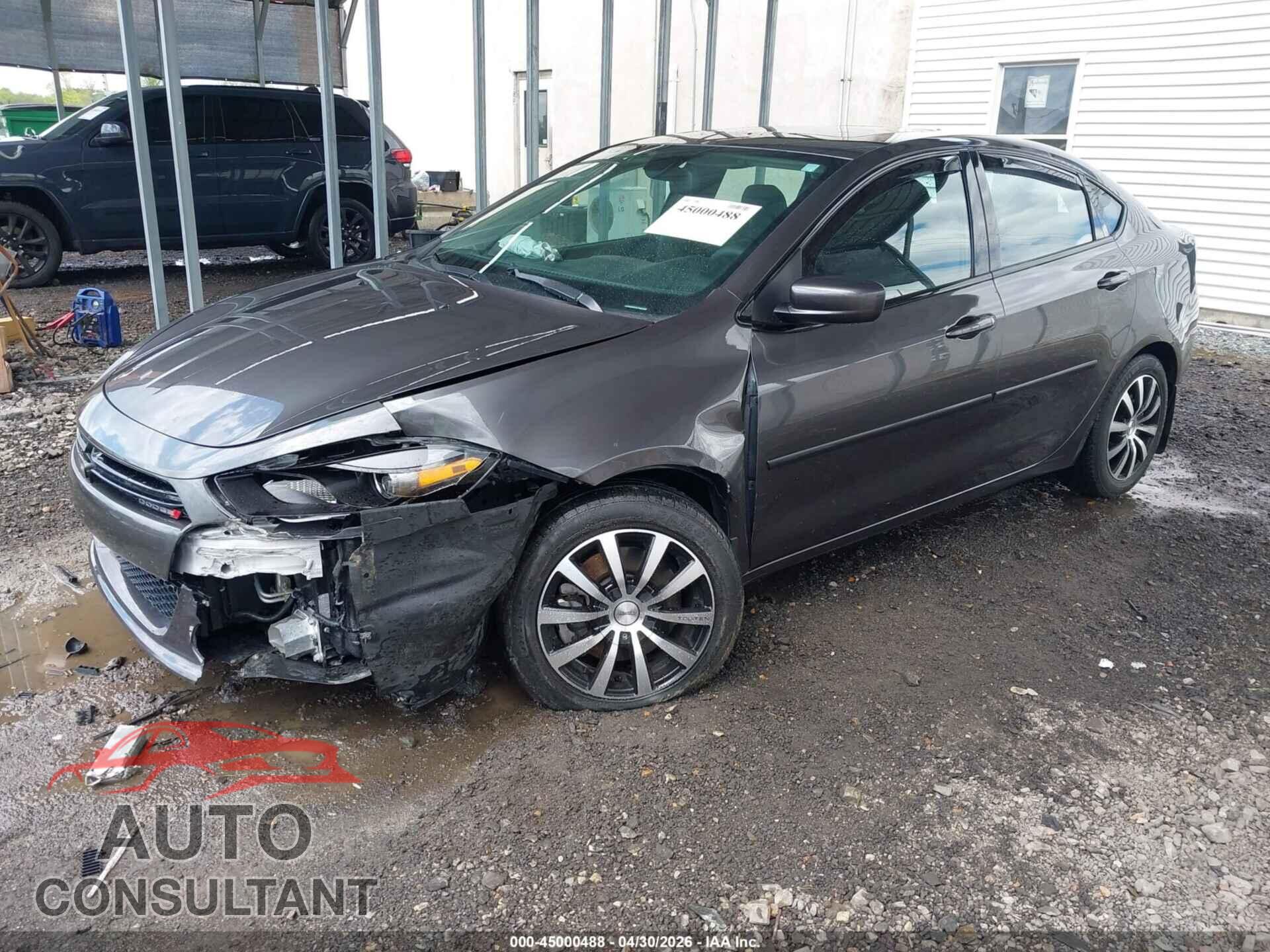 DODGE DART 2015 - 1C3CDFBBXFD316286