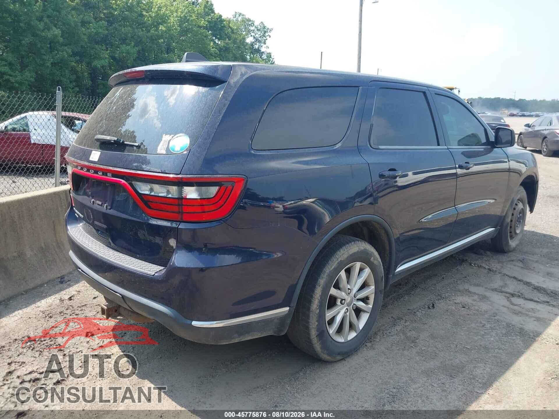 DODGE DURANGO 2014 - 1C4RDJAG7EC495204