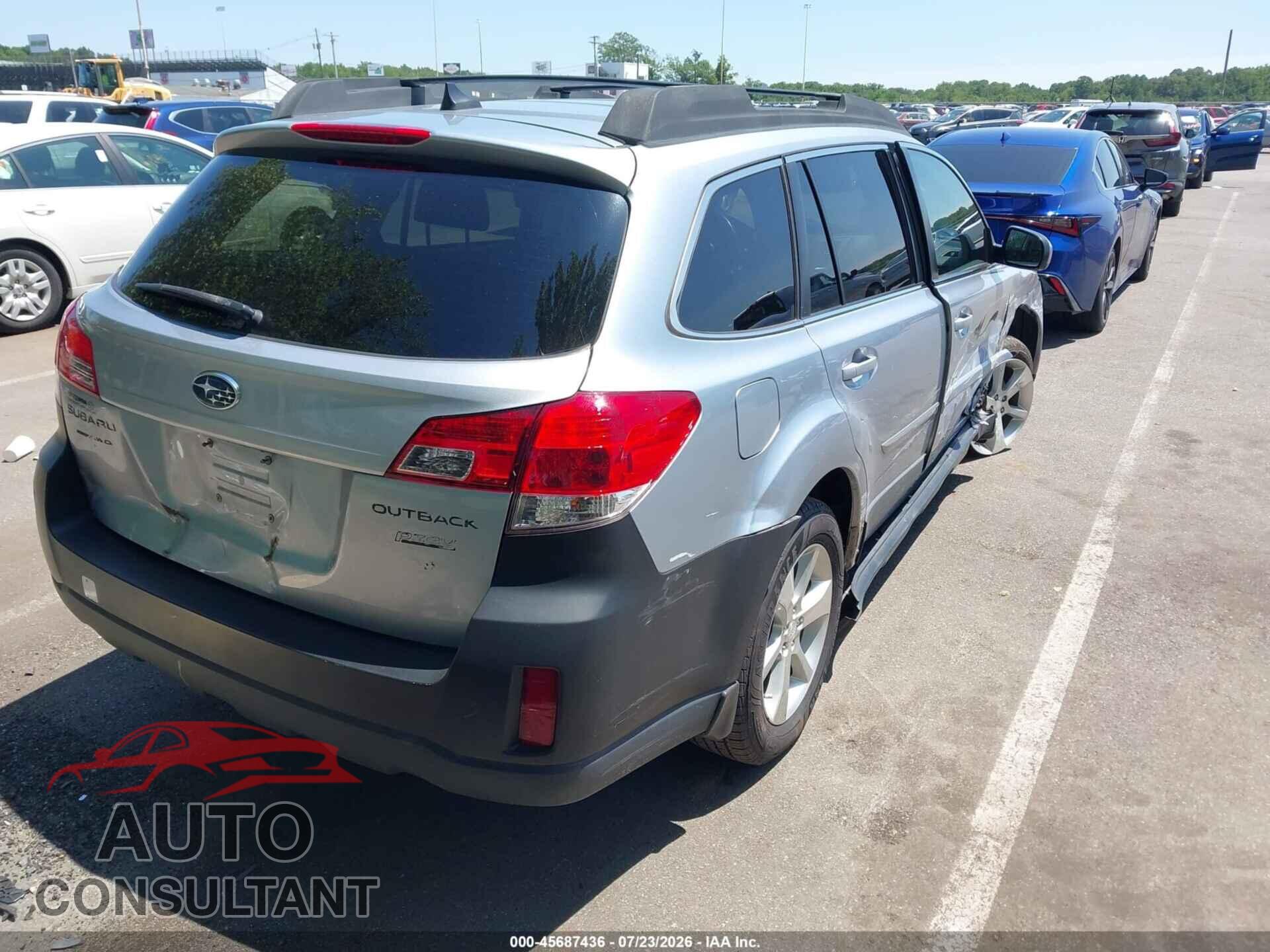 SUBARU OUTBACK 2014 - 4S4BRBLC8E3209245