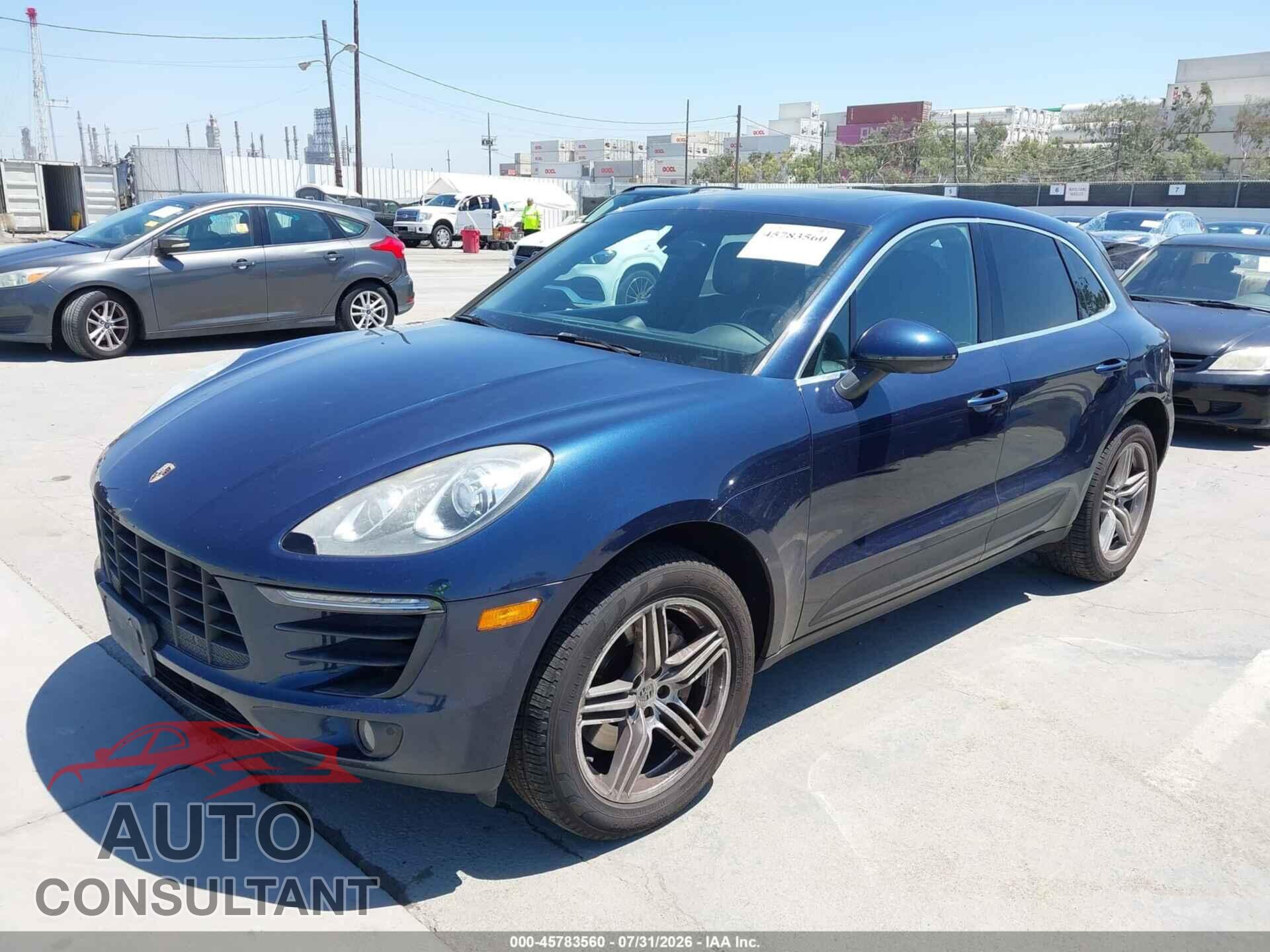PORSCHE MACAN 2015 - WP1AB2A54FLB74115