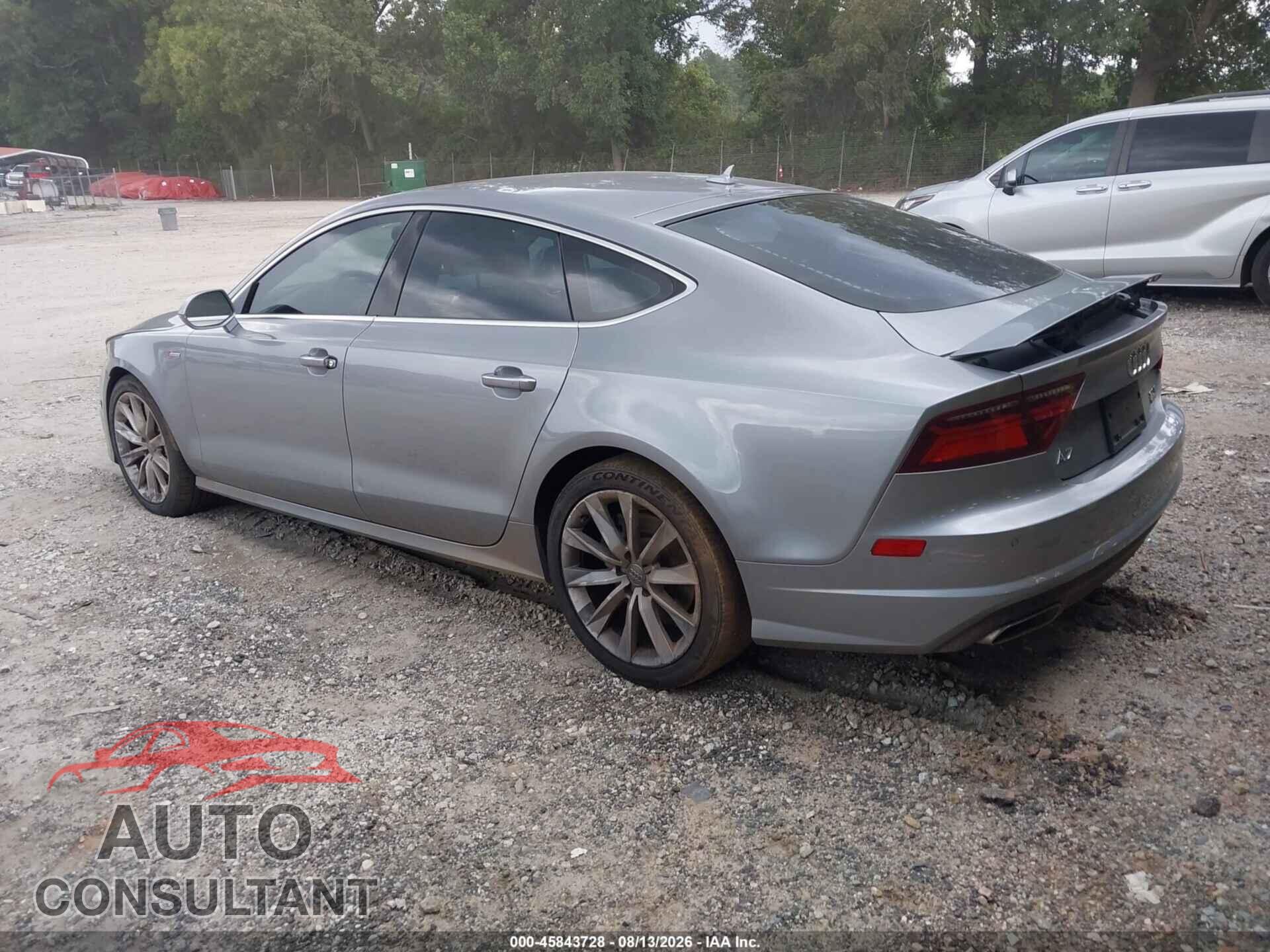 AUDI A7 2016 - WAU2GAFC6GN001014
