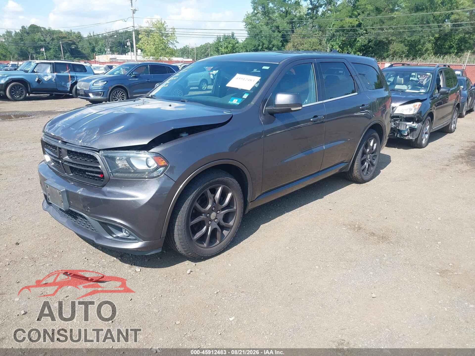 DODGE DURANGO 2015 - 1C4SDJCTXFC232881