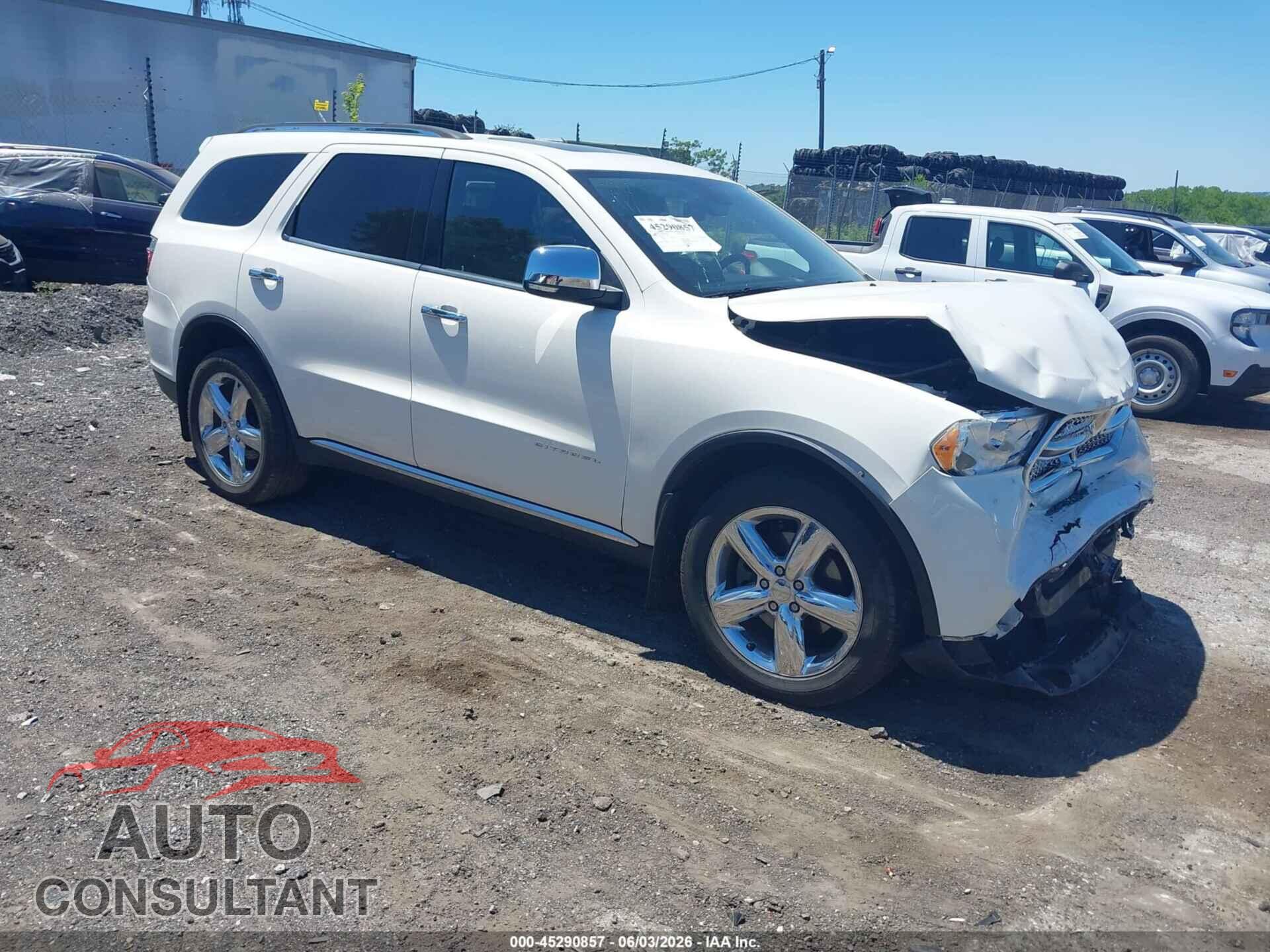 DODGE DURANGO 2012 - 1C4SDJET8CC130844