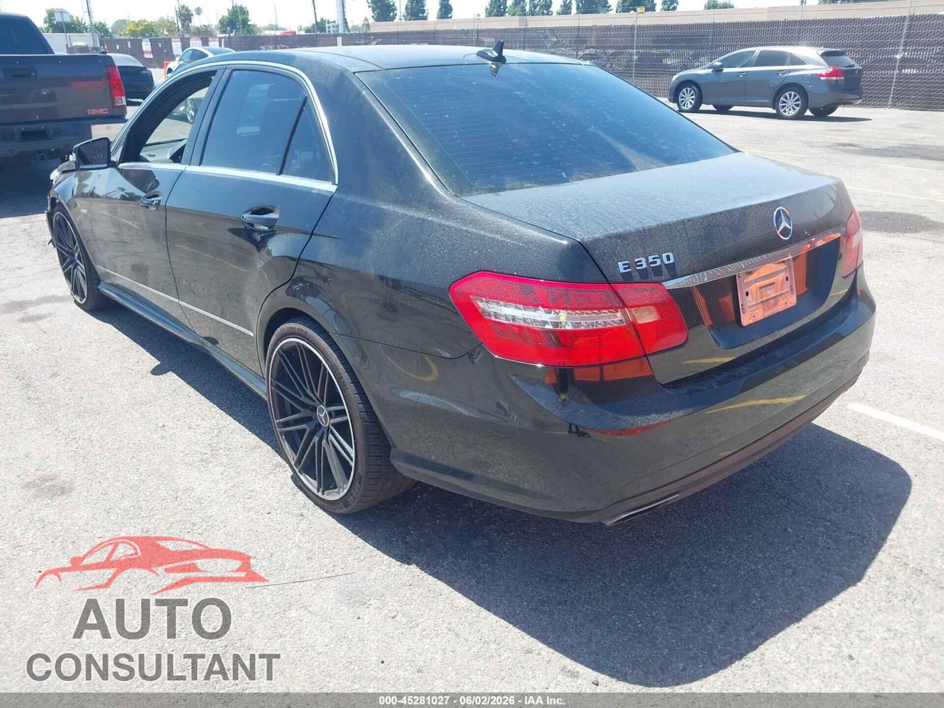 MERCEDES-BENZ E 350 2012 - WDDHF5KB8CA594807