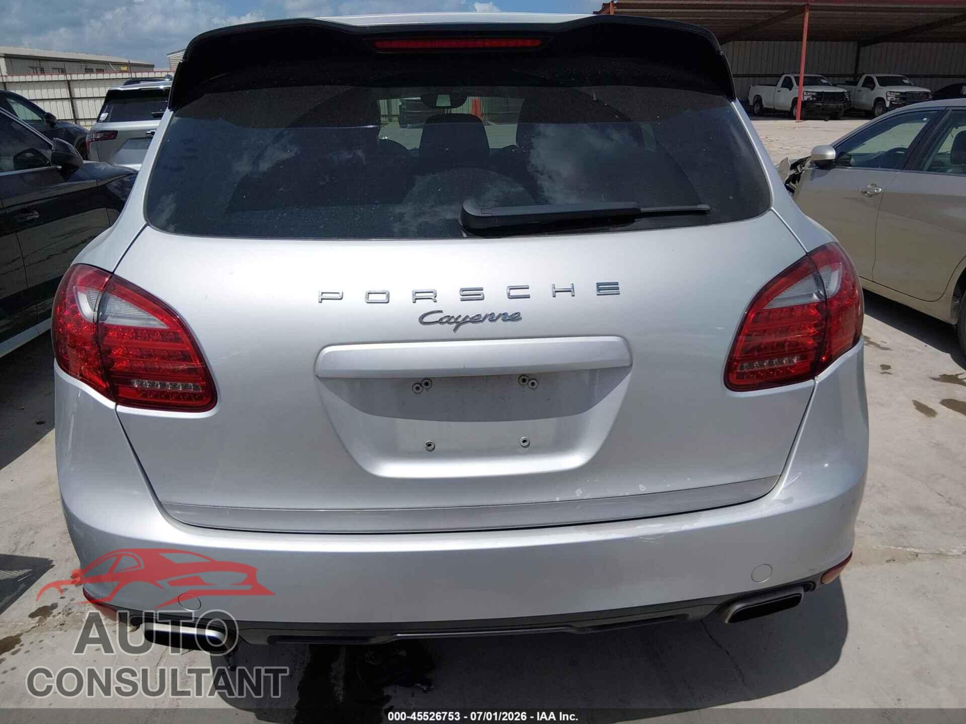 PORSCHE CAYENNE 2011 - WP1AA2A27BLA03698