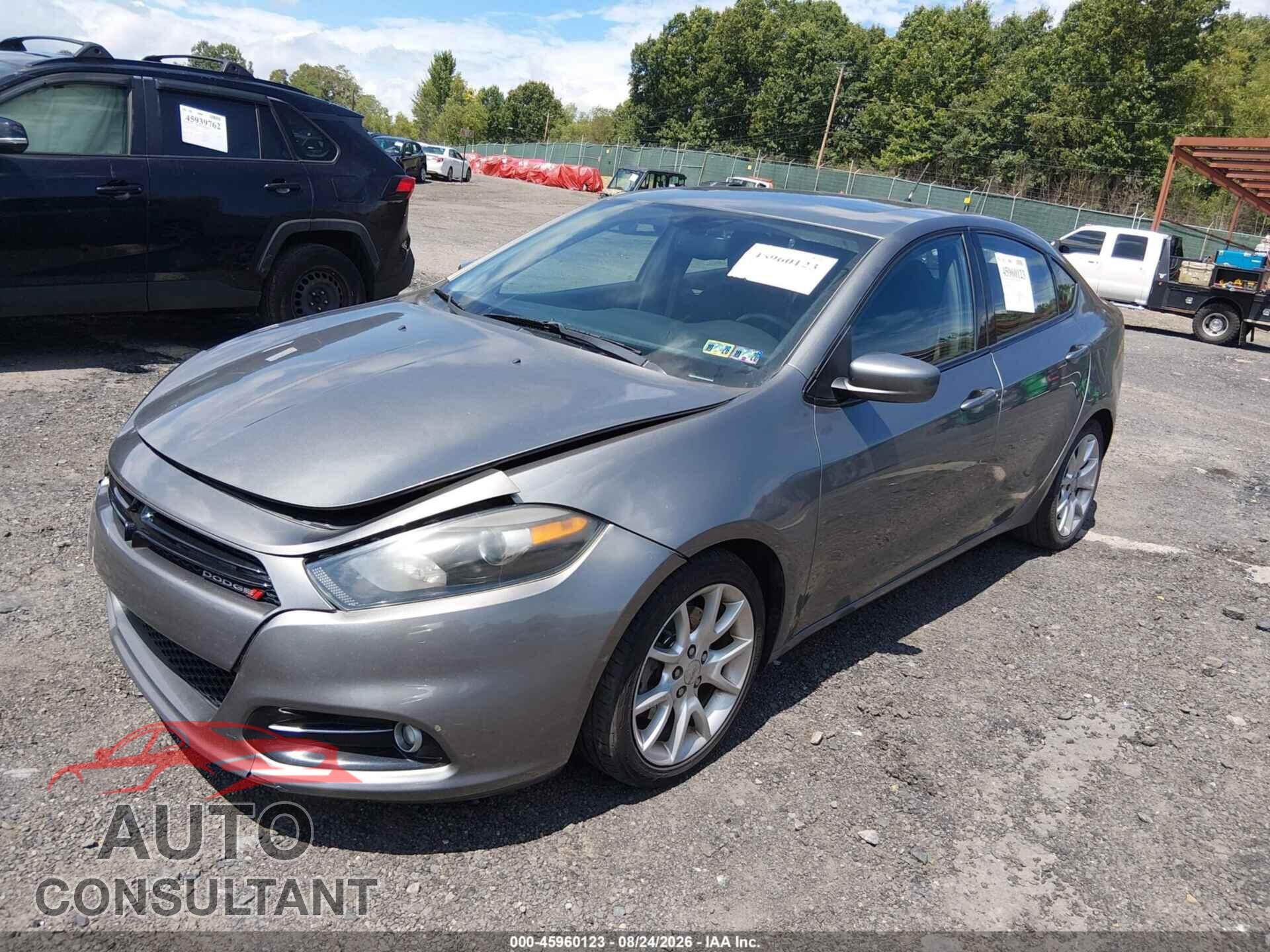DODGE DART 2013 - 1C3CDFBA3DD345875