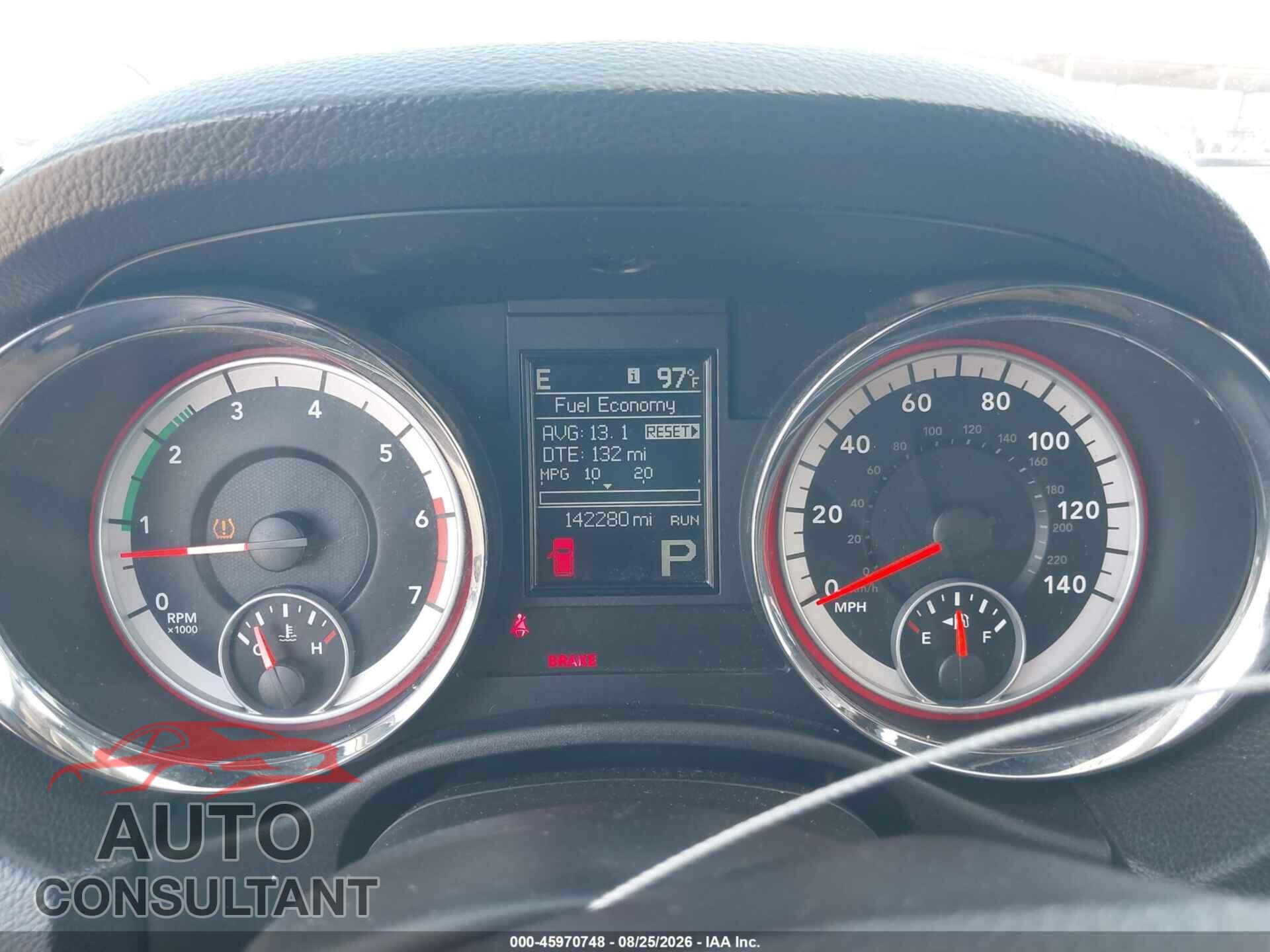 DODGE DURANGO 2011 - 1D4SE5GT7BC700268