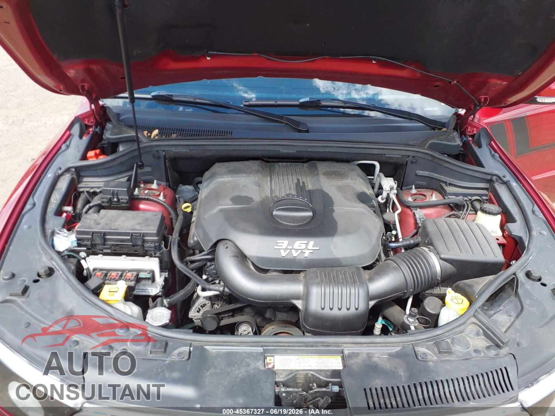 DODGE DURANGO 2013 - 1C4RDJDG9DC540489