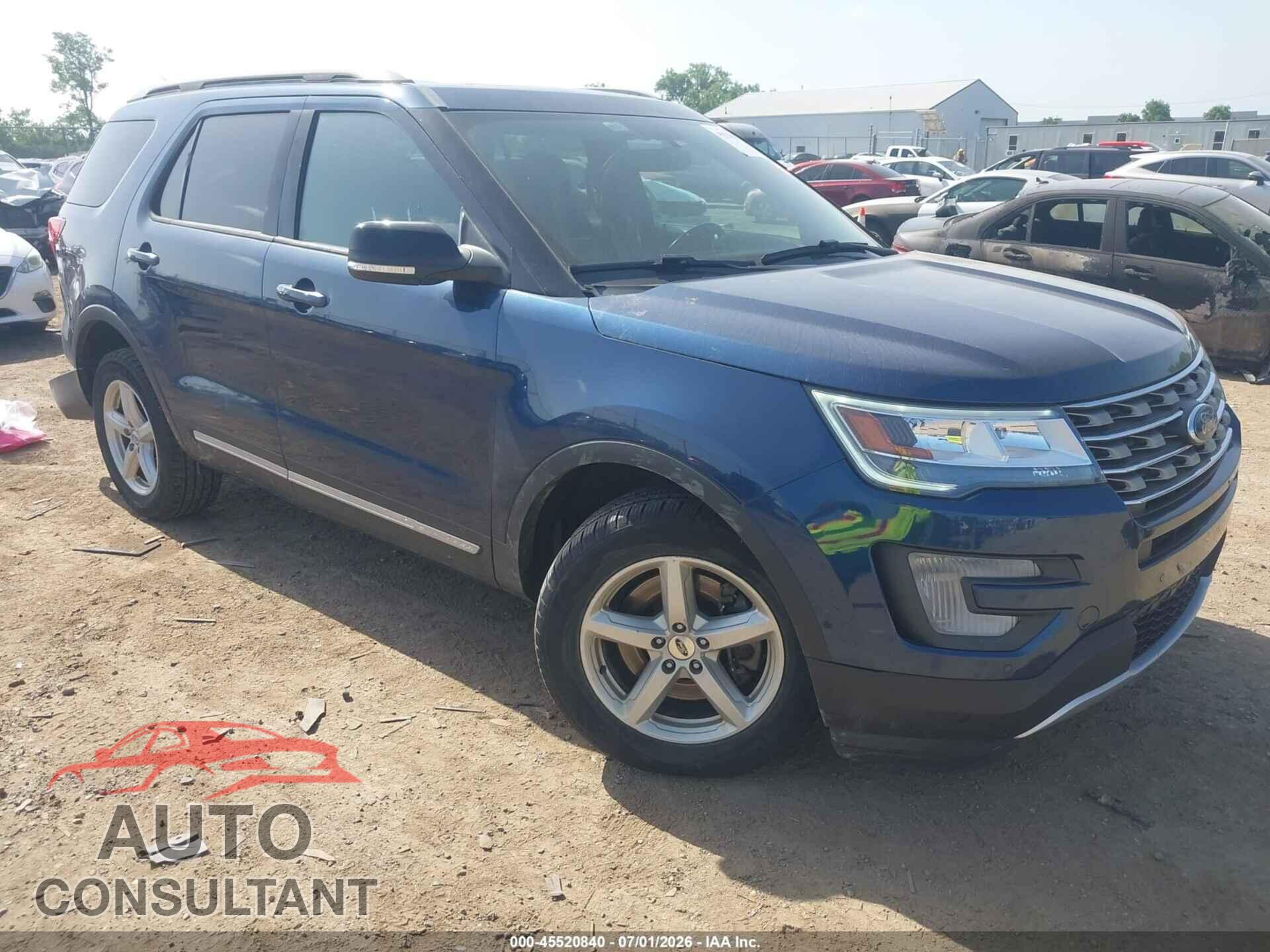 FORD EXPLORER 2017 - 1FM5K8D80HGC52862