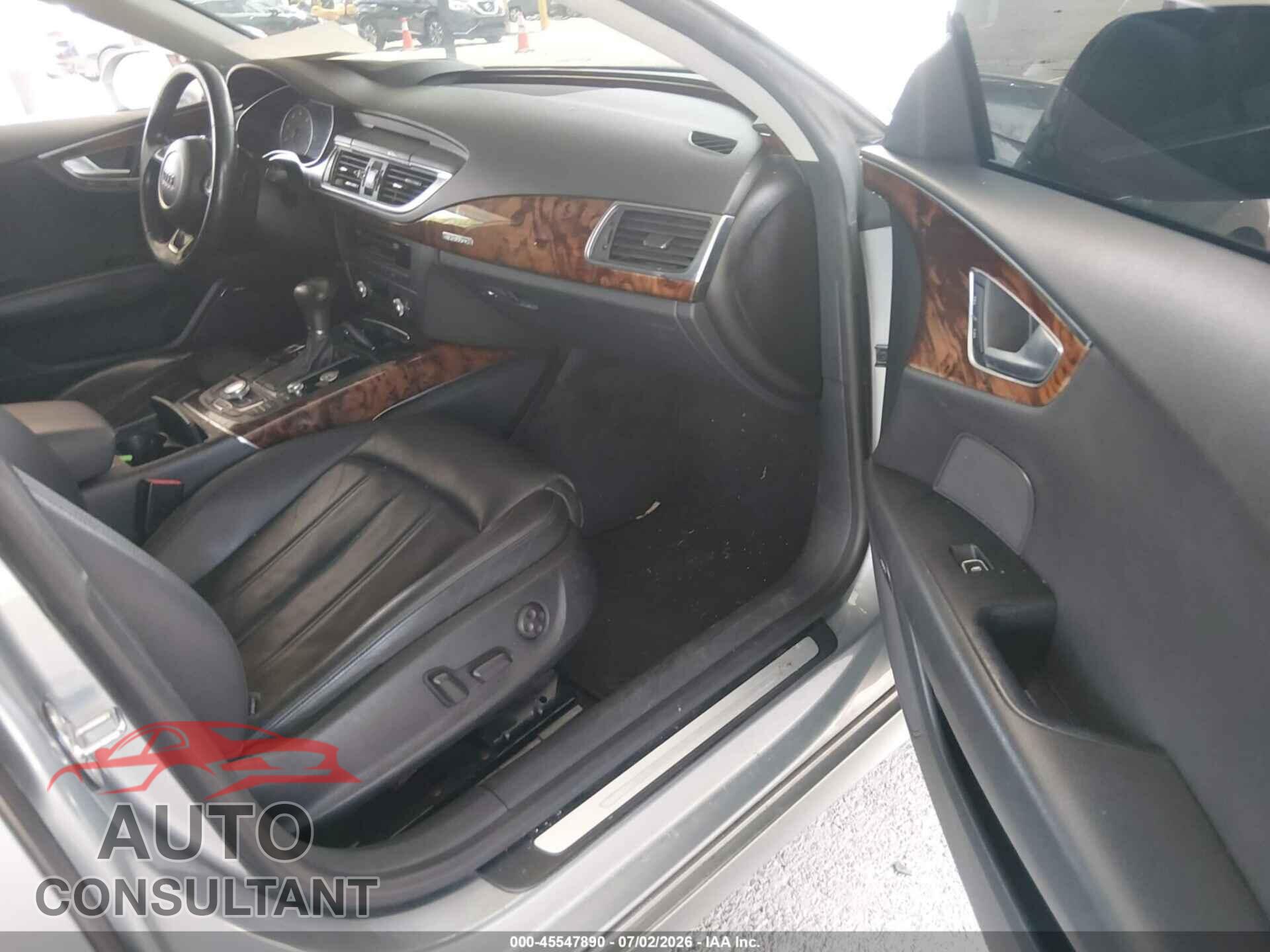 AUDI A7 2012 - WAU3GAFC9CN092598
