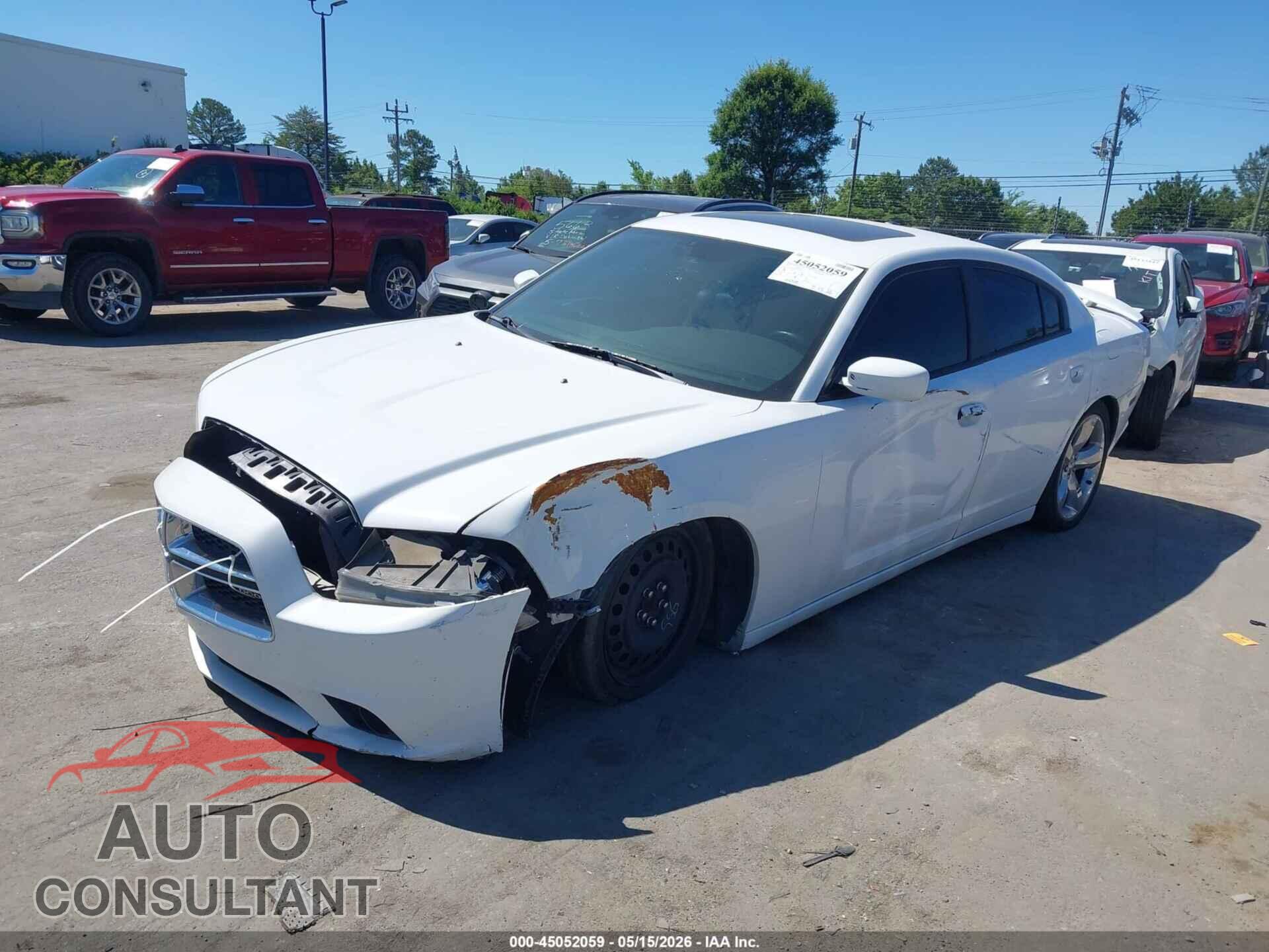 DODGE CHARGER 2012 - 2C3CDXHG7CH125934