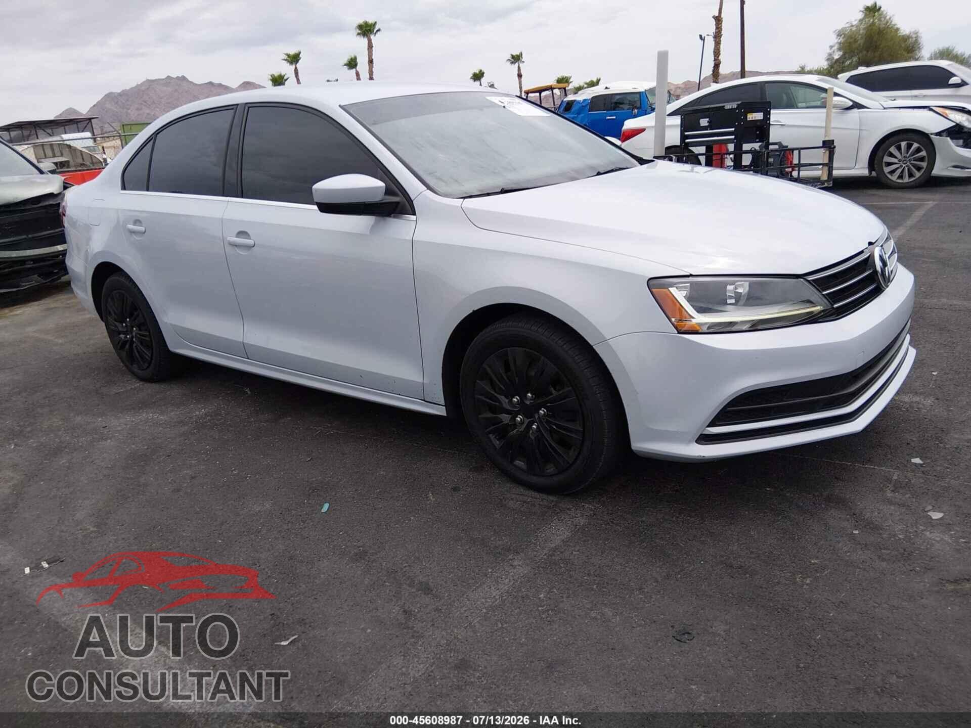 VOLKSWAGEN JETTA 2017 - 3VW2B7AJ2HM341134