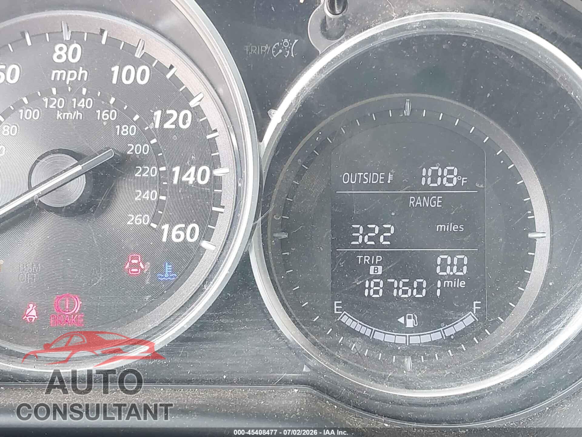 MAZDA CX-5 2014 - JM3KE2CY4E0369501