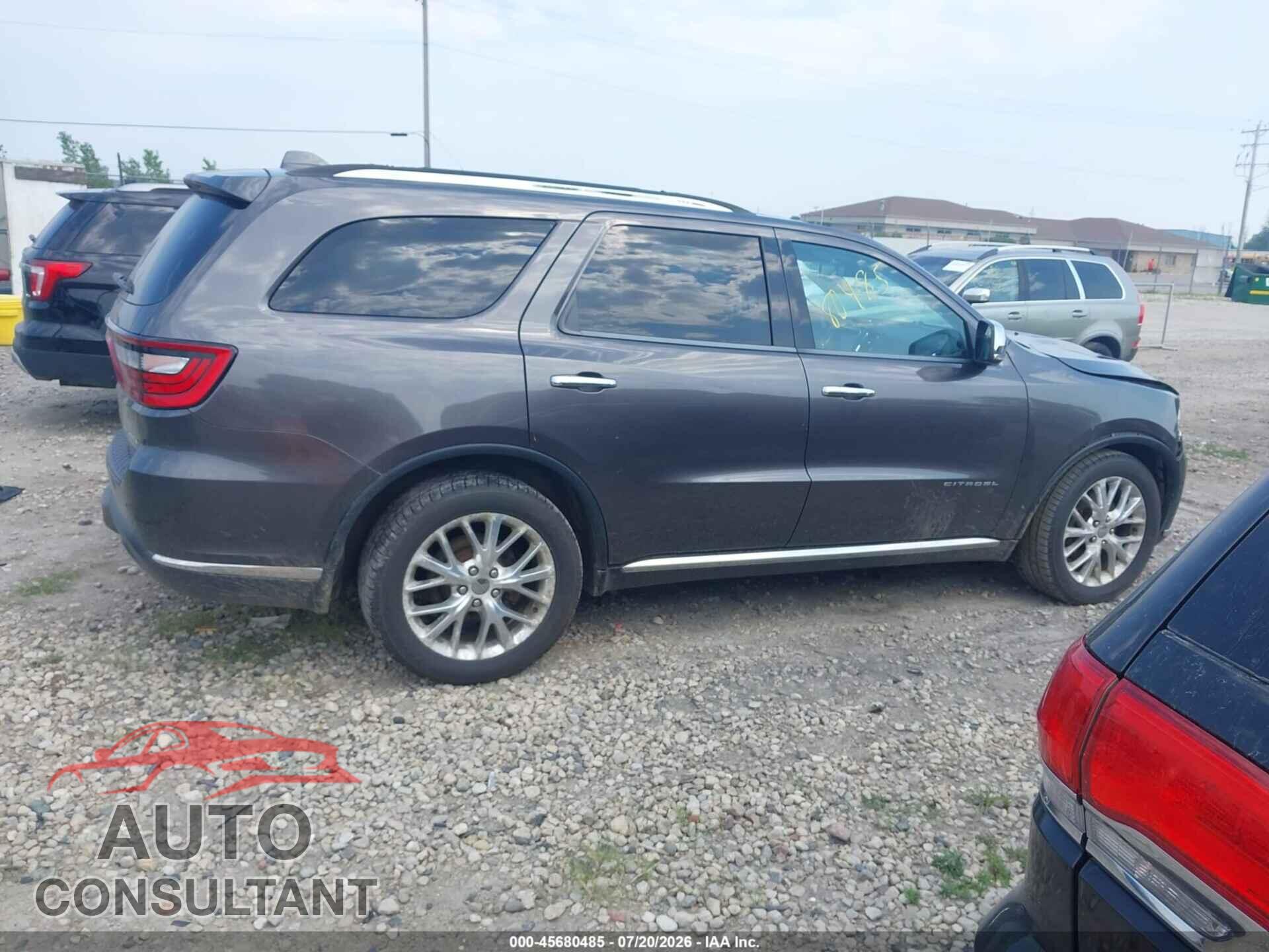 DODGE DURANGO 2015 - 1C4RDJEG5FC730050