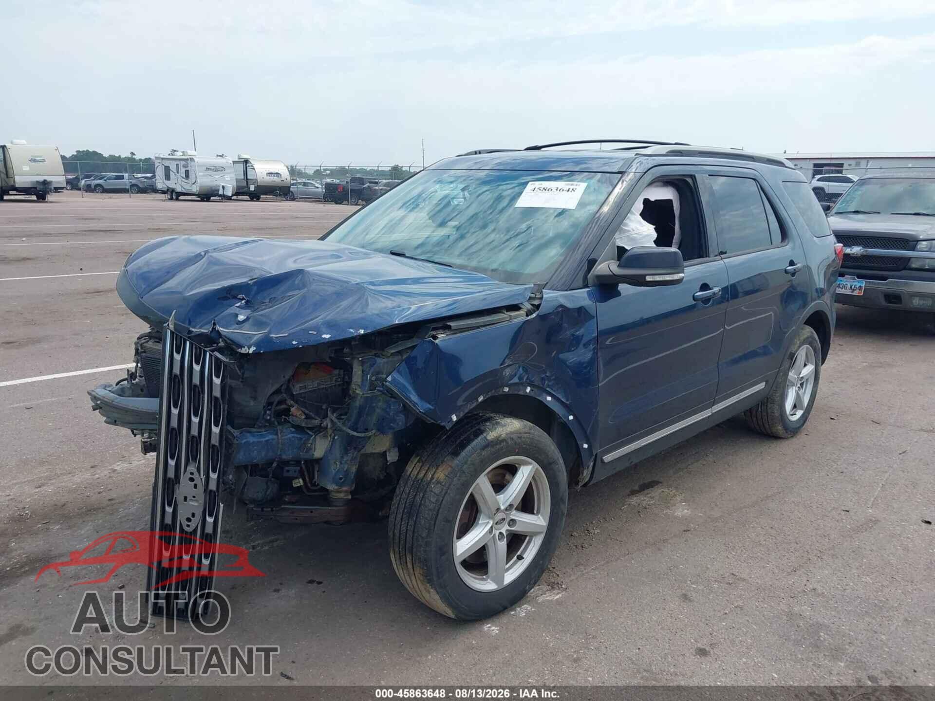 FORD EXPLORER 2017 - 1FM5K8D85HGB12077