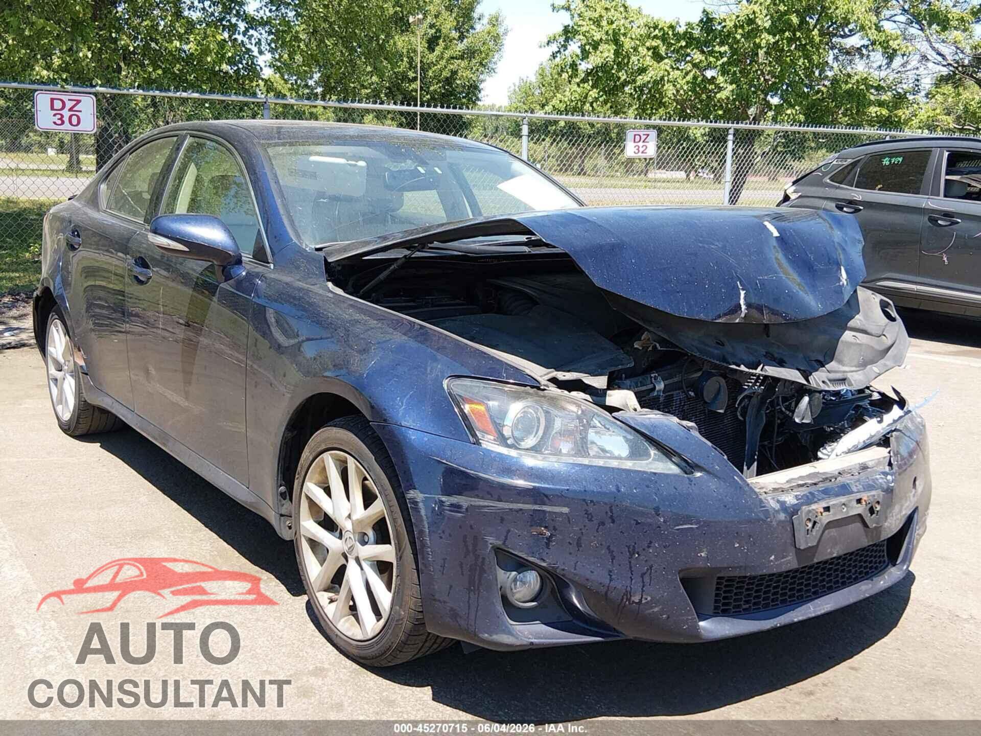 LEXUS IS 250 2013 - JTHCF5C28D5063442