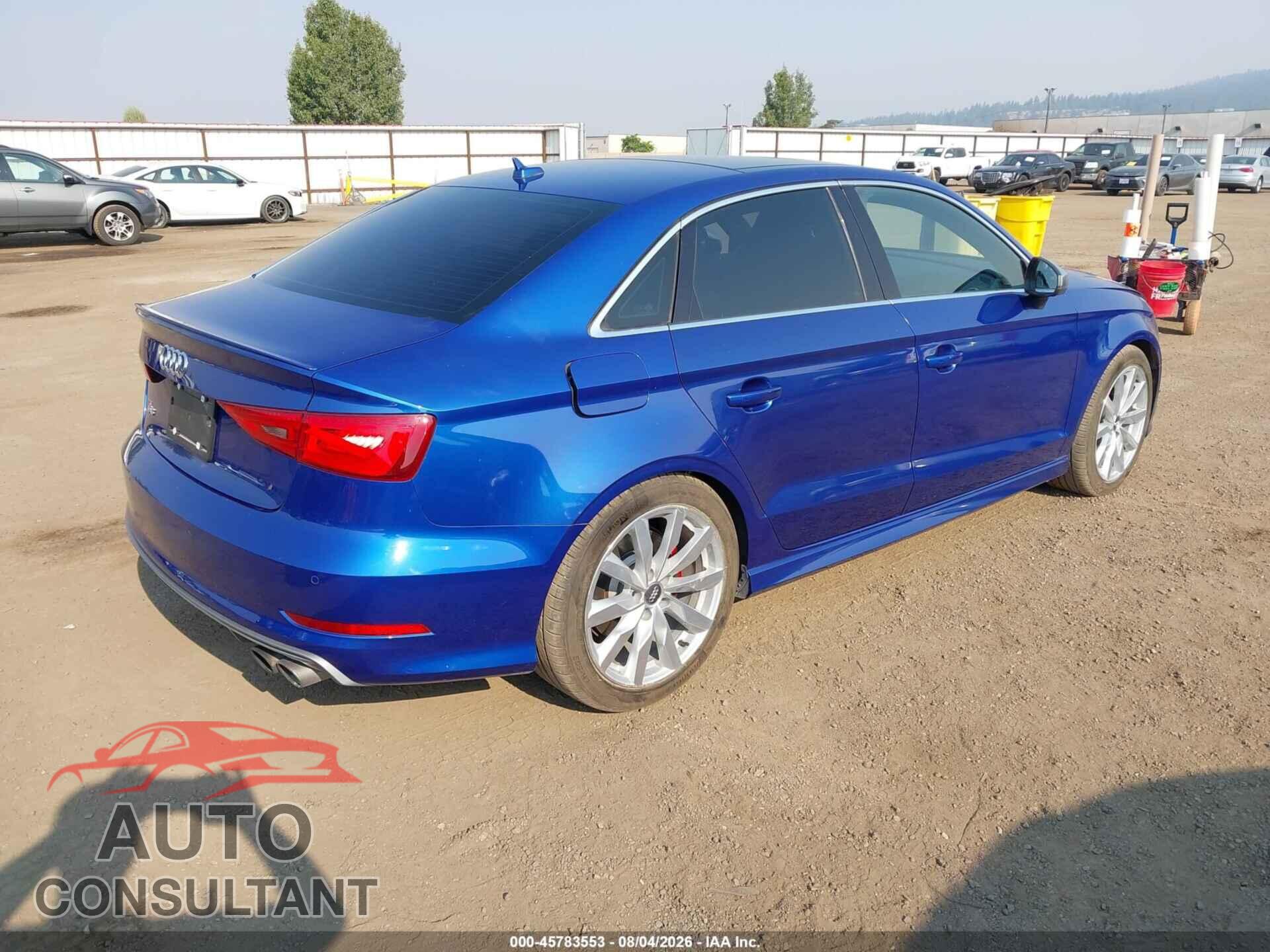 AUDI S3 2016 - WAUF1GFF4G1020703