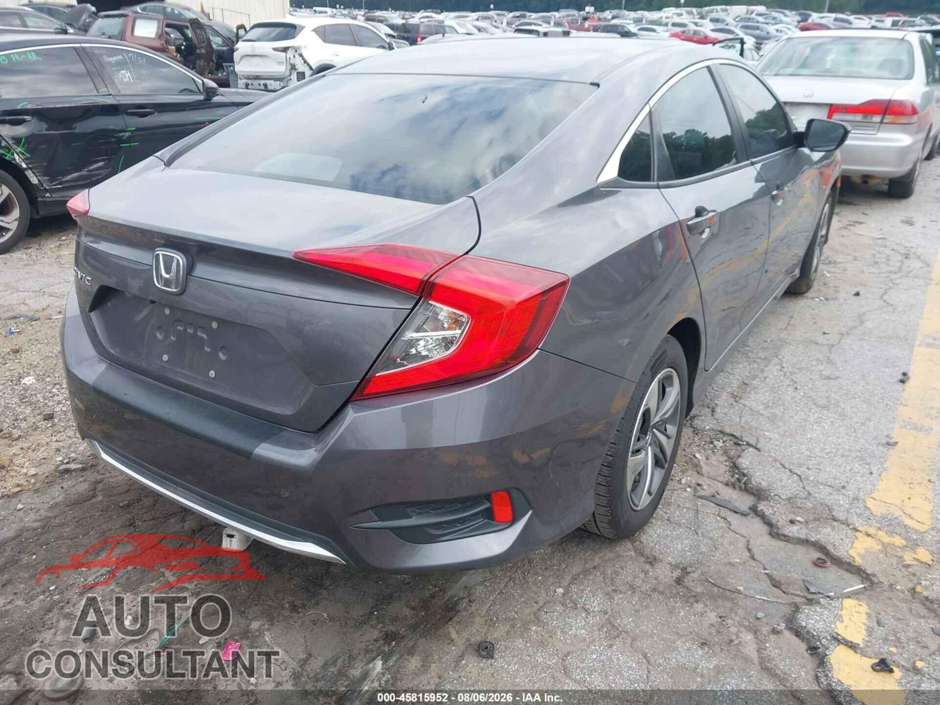 HONDA CIVIC 2019 - 2HGFC2F66KH567905