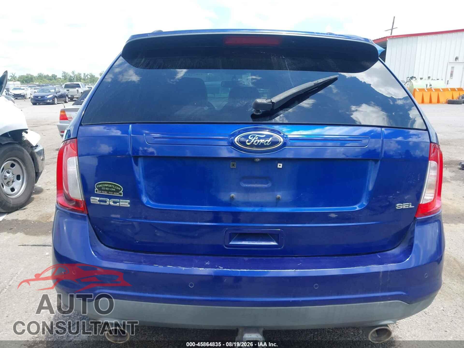 FORD EDGE 2013 - 2FMDK3JC8DBA09521