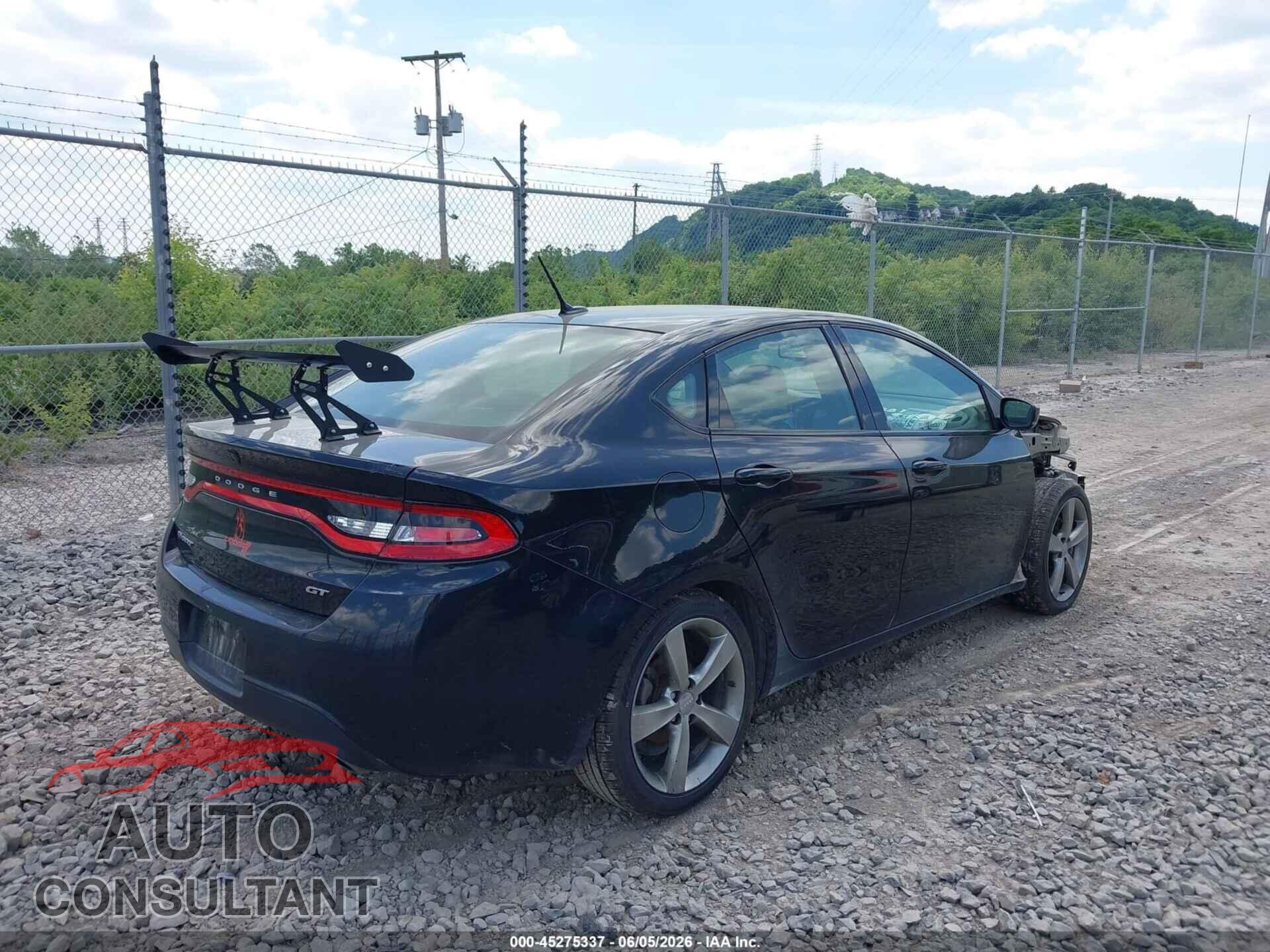 DODGE DART 2013 - 1C3CDFCB6DD329354