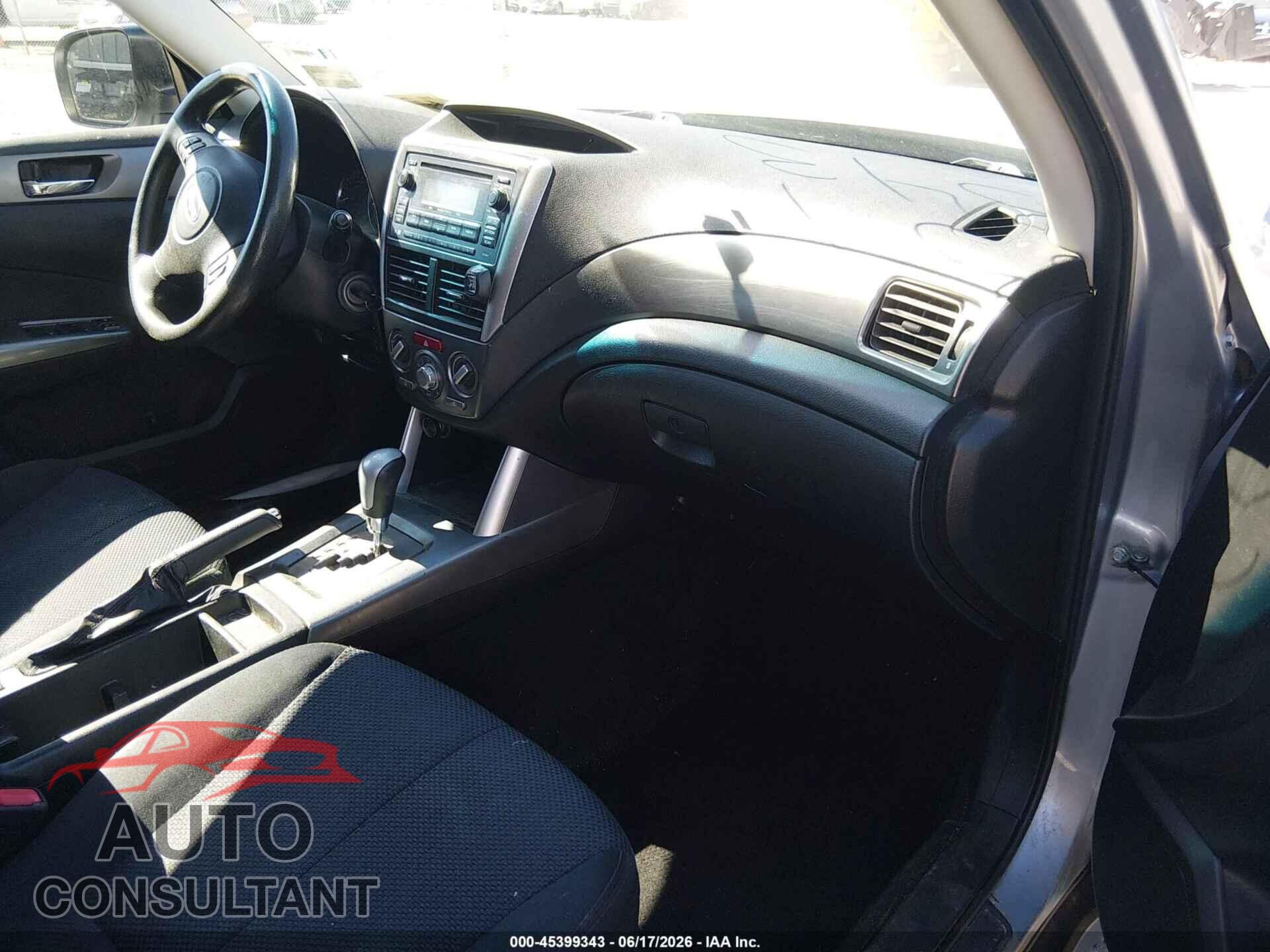 SUBARU FORESTER 2012 - JF2SHADC8CH450627