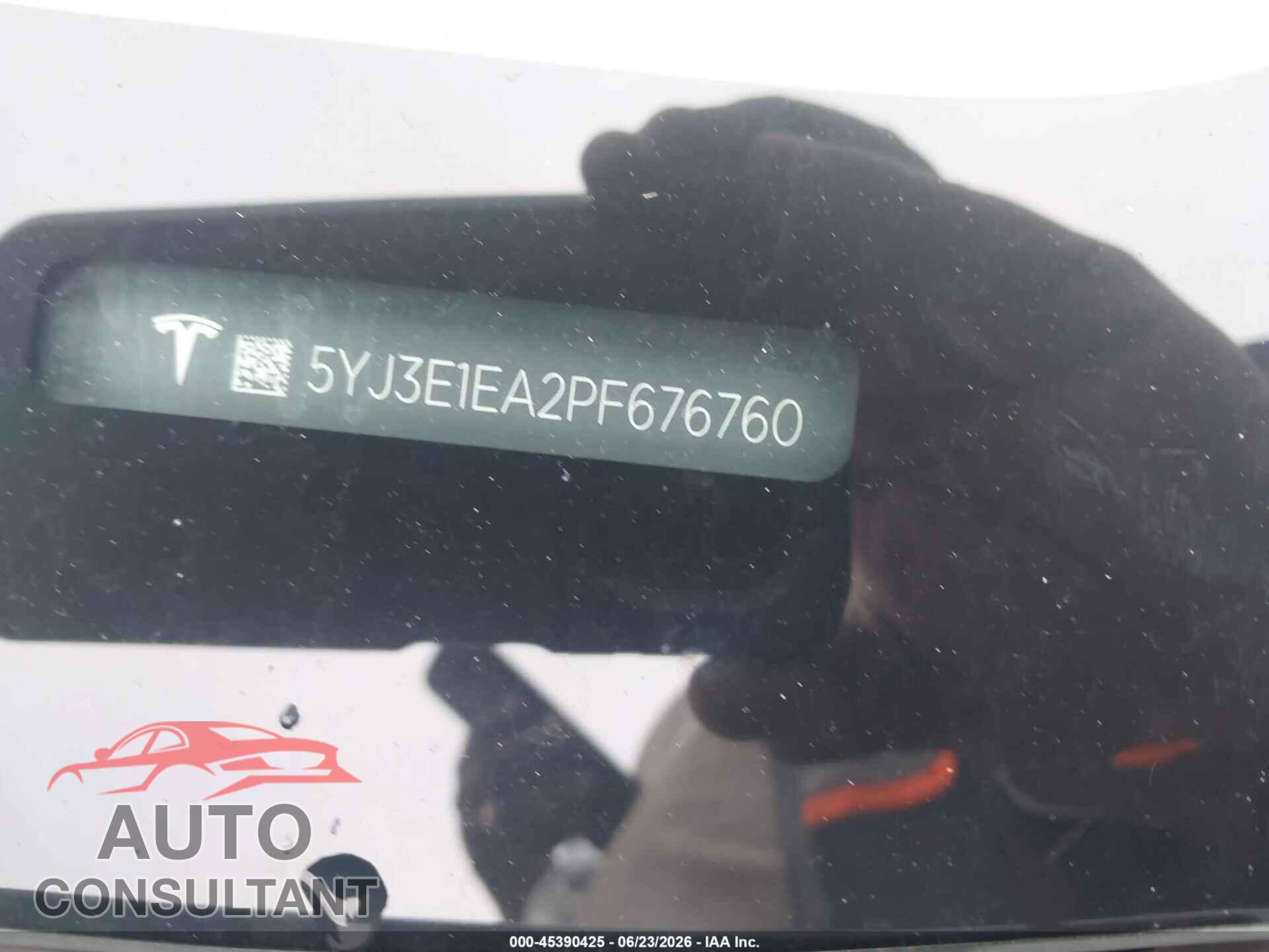 TESLA MODEL 3 2023 - 5YJ3E1EA2PF676760