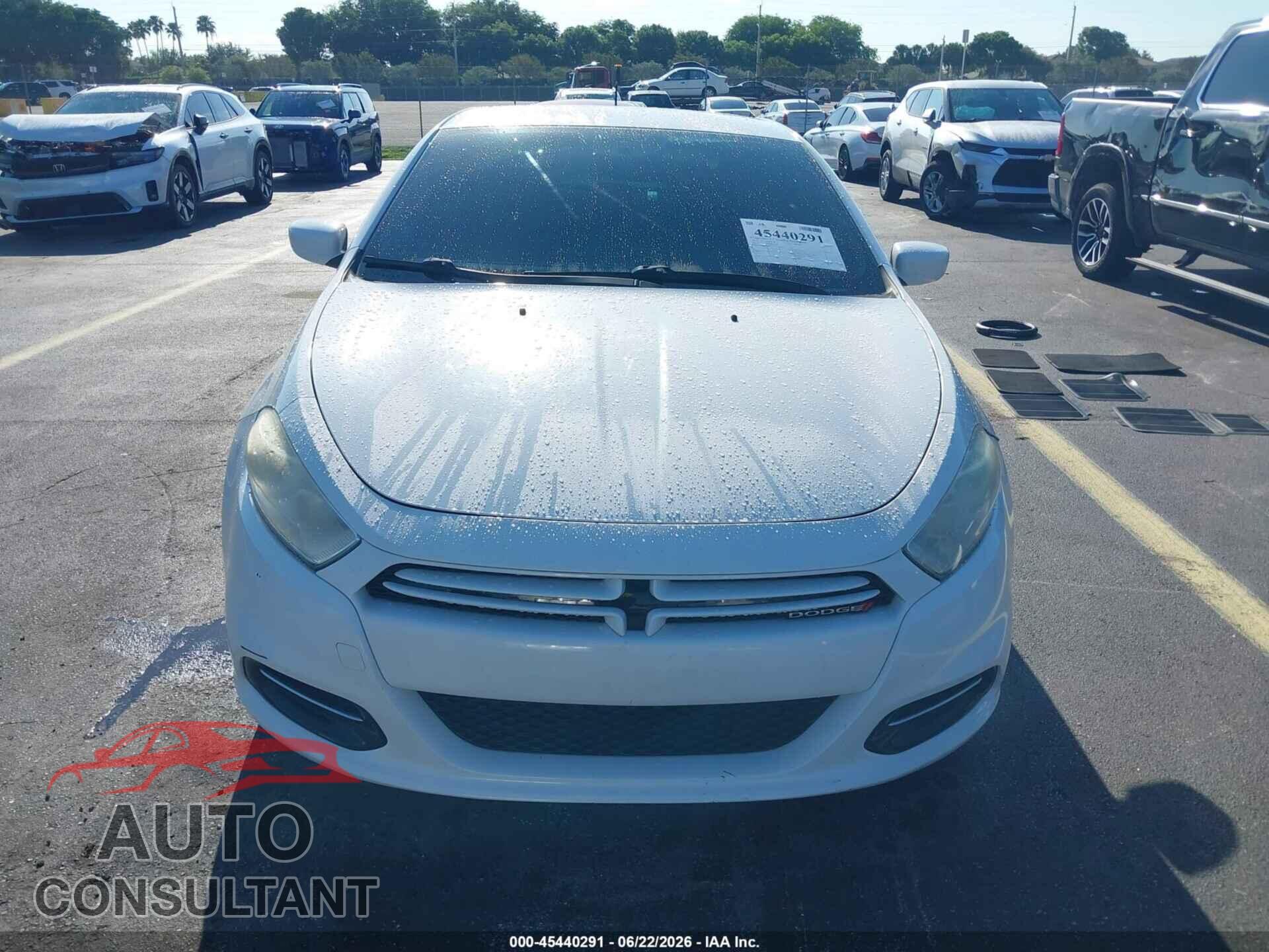 DODGE DART 2013 - 1C3CDFAH0DD224672