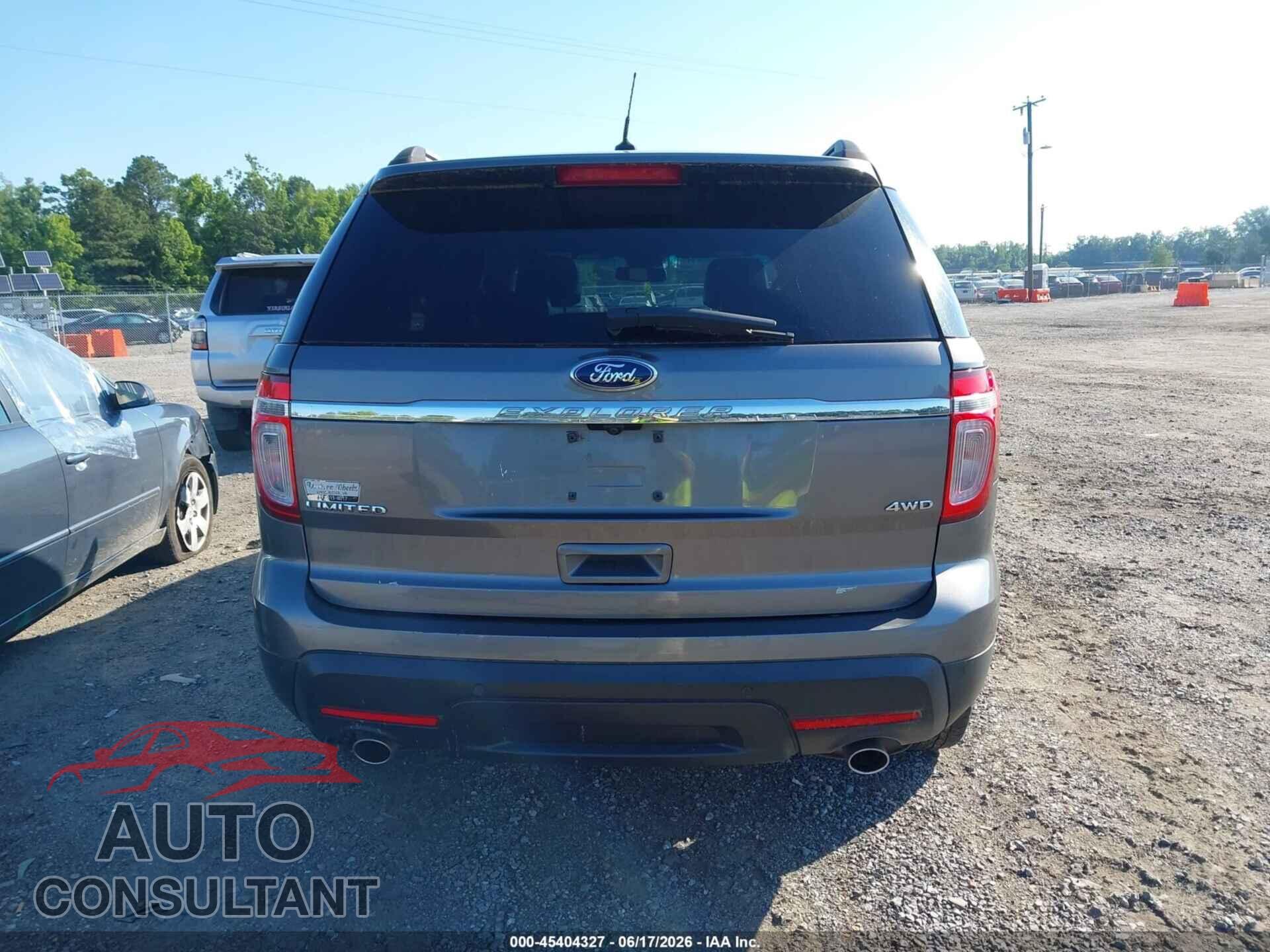 FORD EXPLORER 2012 - 1FMHK8F89CGA58866