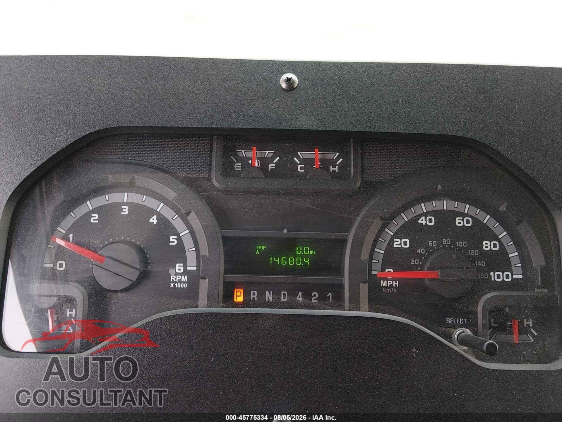 FORD E-350 STRIPPED 2016 - 1FC3E3KS8GDC55366